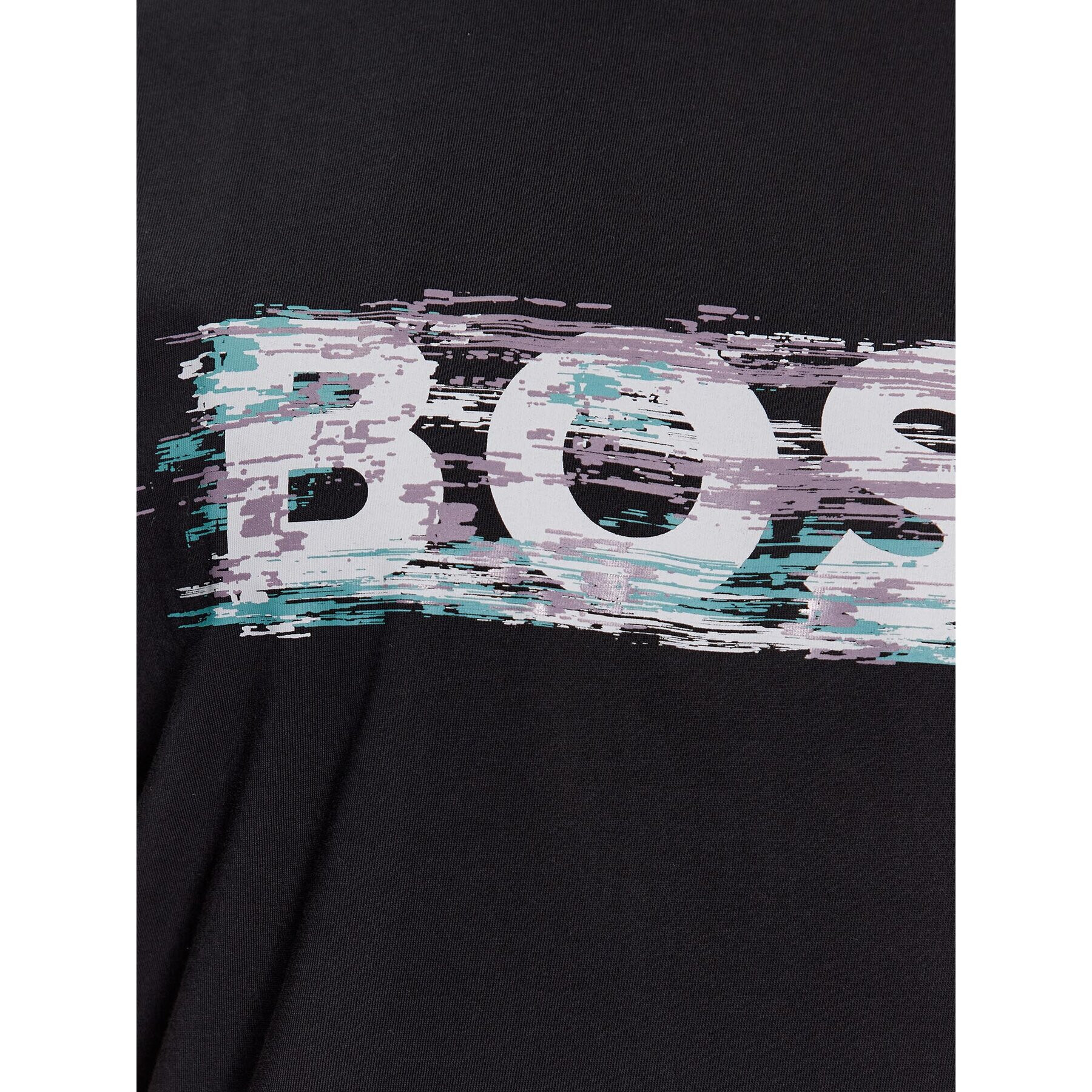 Boss Тишърт Tedigitallogo 50503542 Черен Regular Fit - Pepit.bg