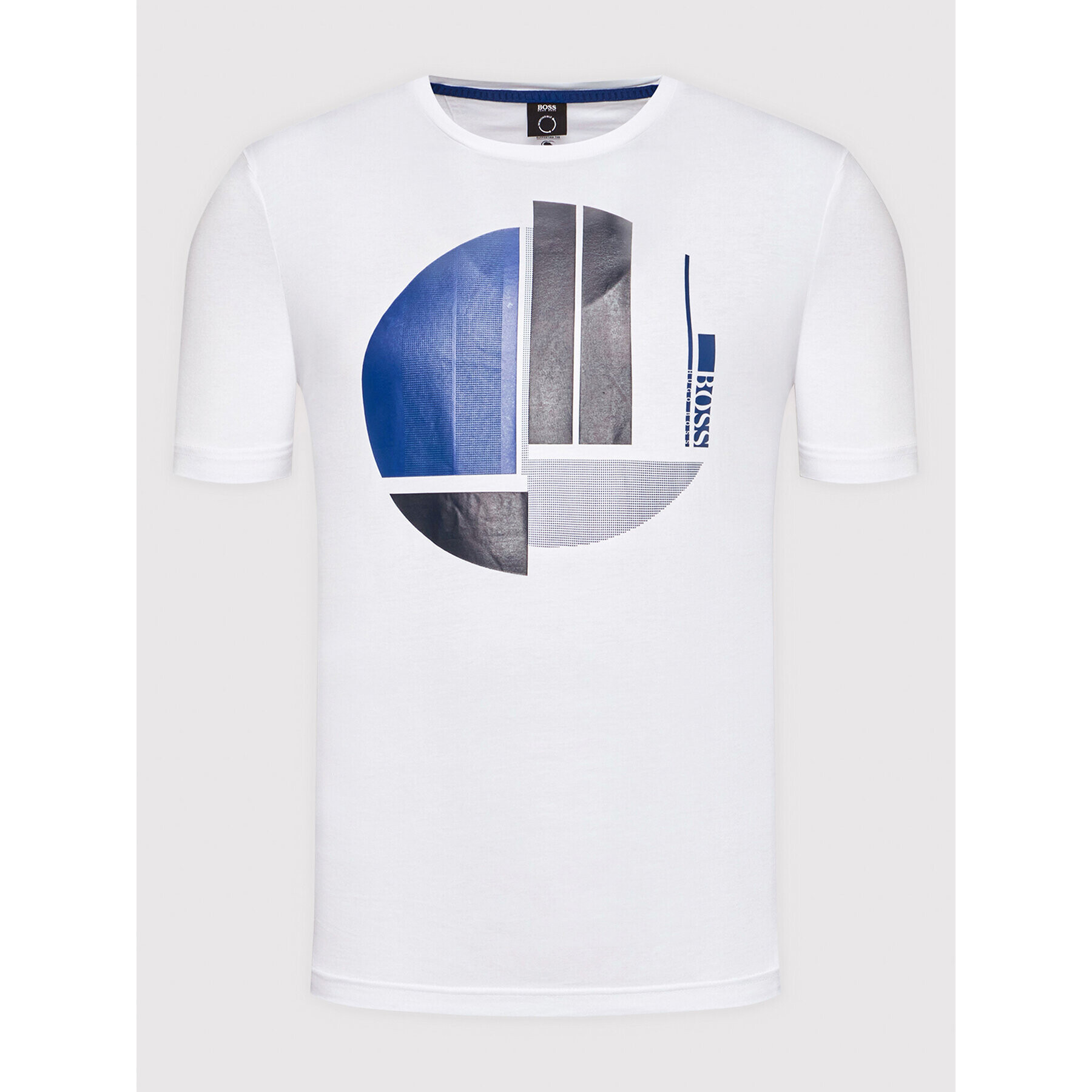 Boss Тишърт Tee 1 50447947 Бял Regular Fit - Pepit.bg