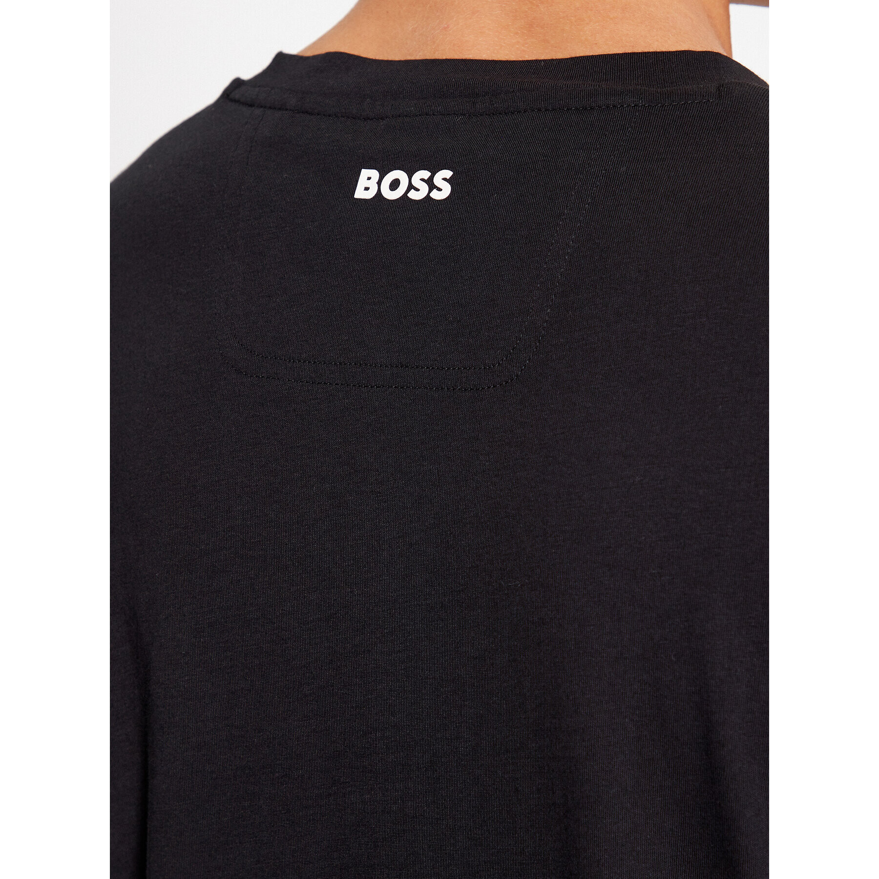 Boss Тишърт Tee 1 50477616 Черен Regular Fit - Pepit.bg