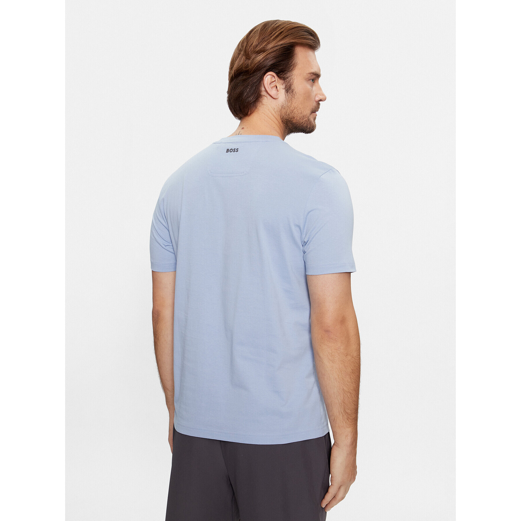 Boss Тишърт Tee 1 50477616 Син Regular Fit - Pepit.bg
