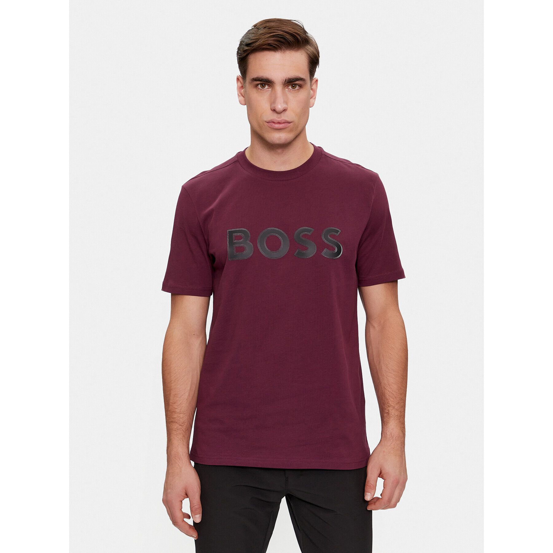 Boss Тишърт Tee 1 50506344 Червен Regular Fit - Pepit.bg