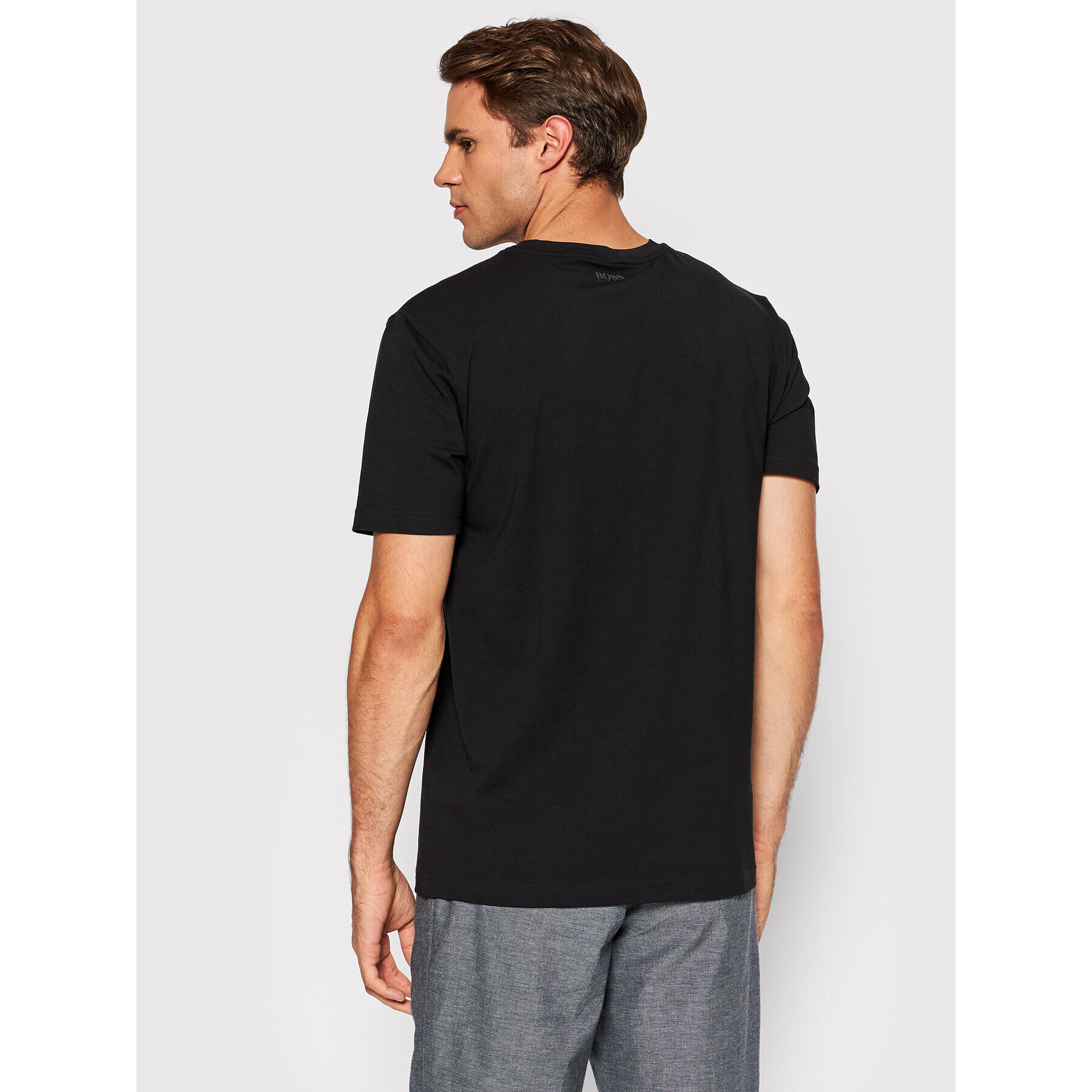 Boss Тишърт Tee 10 50448680 Черен Regular Fit - Pepit.bg