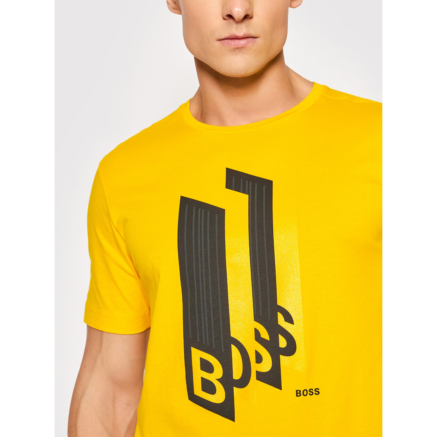 Boss Тишърт Tee 2 50462873 Оранжев Regular Fit - Pepit.bg