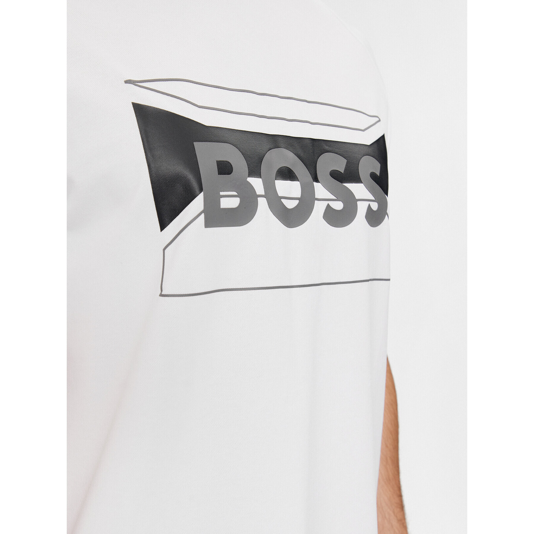 Boss Тишърт Tee 2 50514527 Бял Regular Fit - Pepit.bg