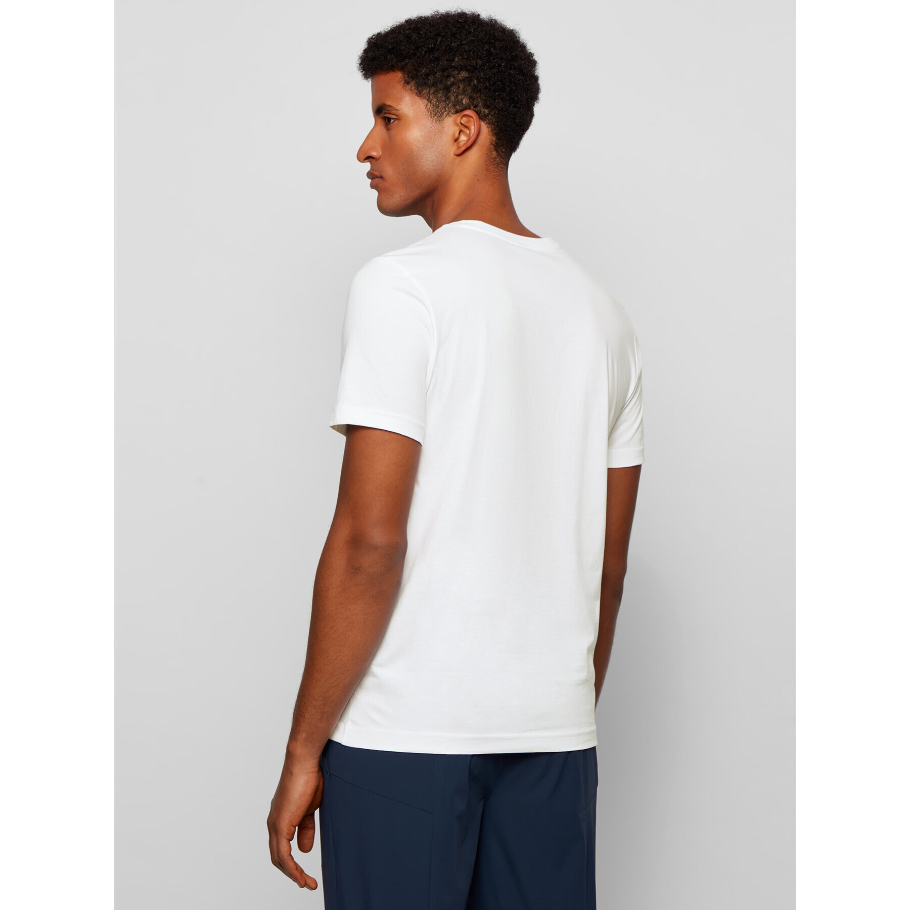 Boss Тишърт Tee 3 50443666 Бял Regular Fit - Pepit.bg