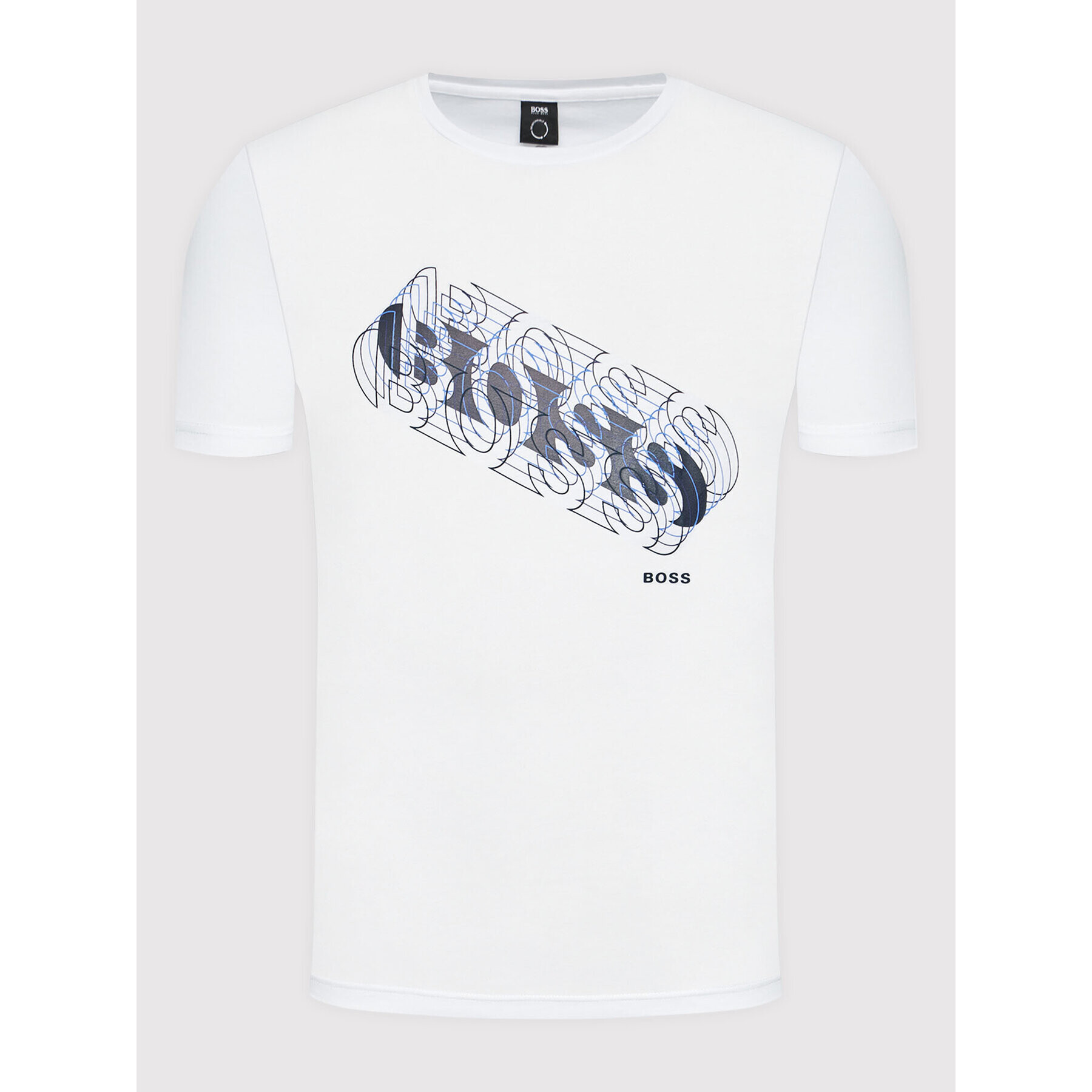 Boss Тишърт Tee 3 50457454 Бял Regular Fit - Pepit.bg