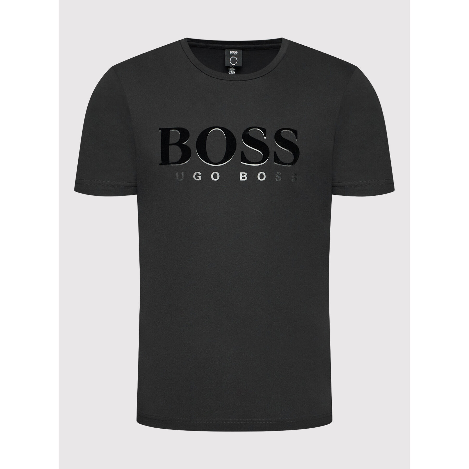 Boss Тишърт Tee 3 50462840 Черен Regular Fit - Pepit.bg