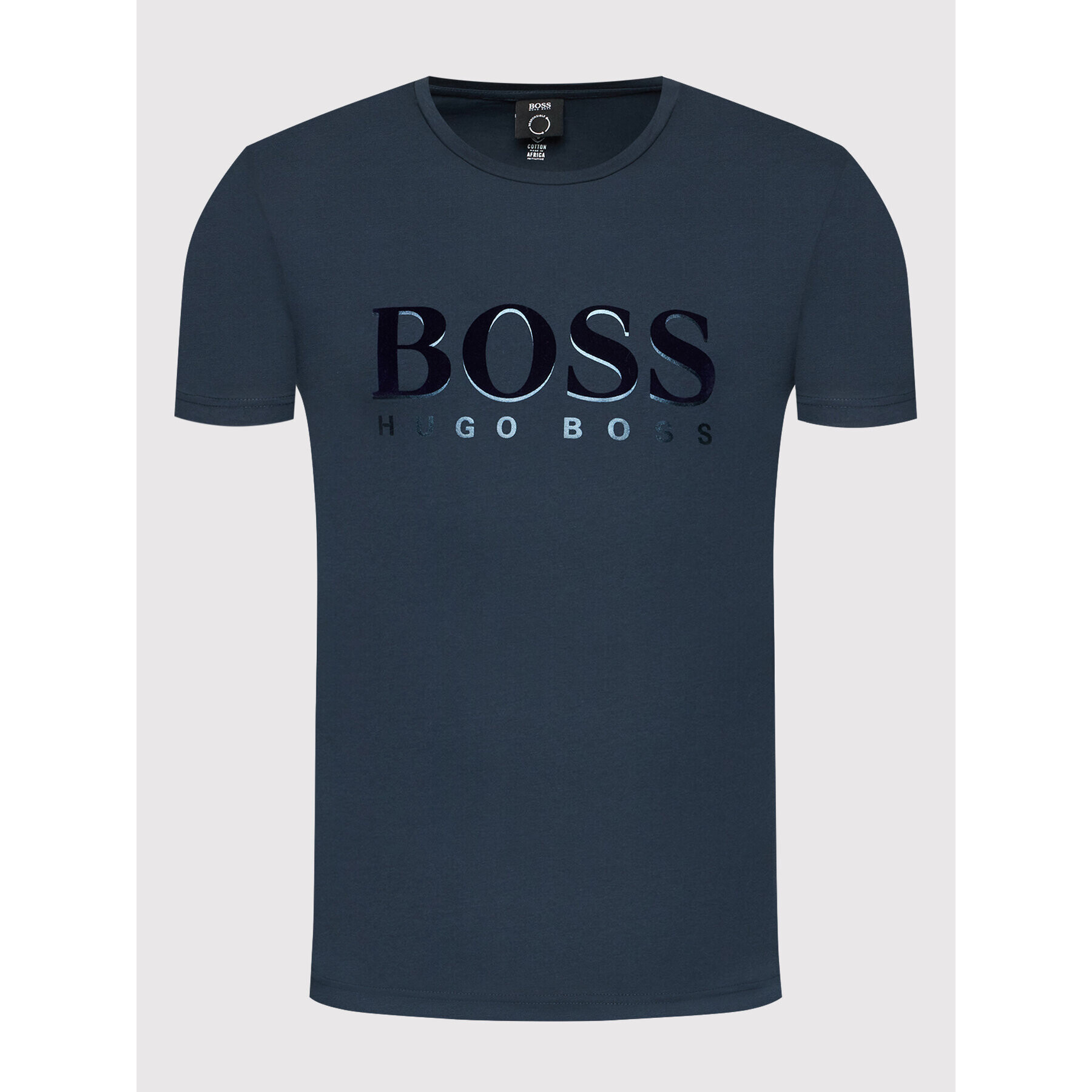 Boss Тишърт Tee 3 50462840 Тъмносин Regular Fit - Pepit.bg