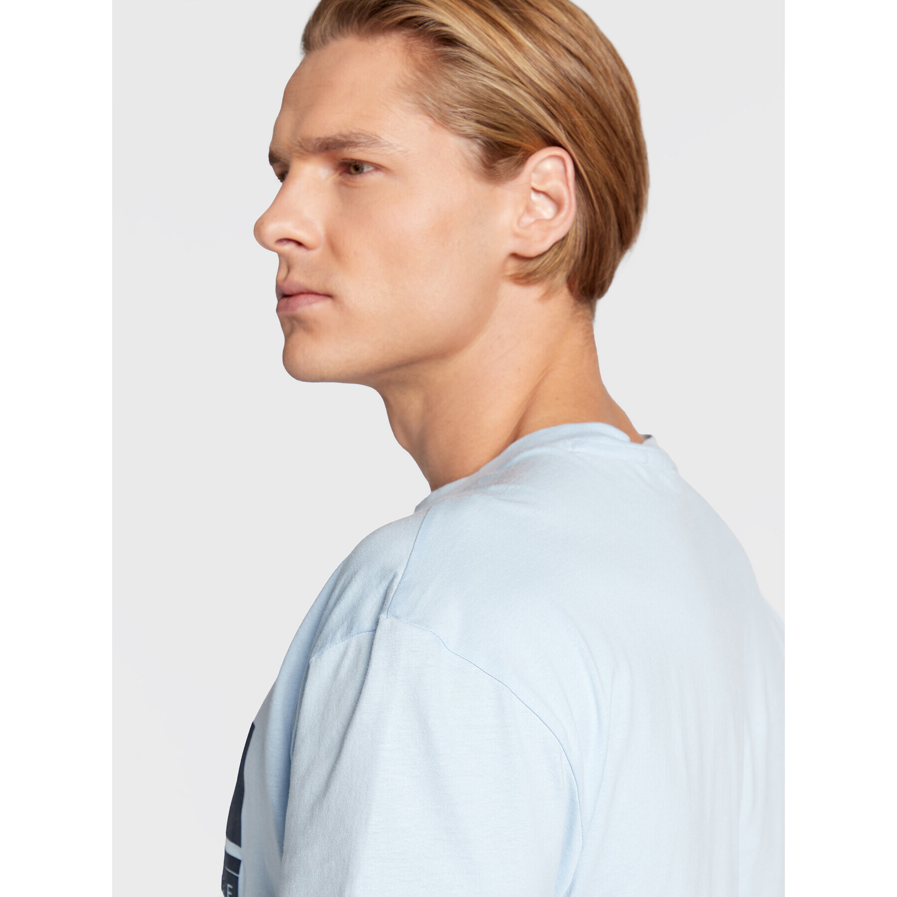 Boss Тишърт Tee 3 50472561 Син Relaxed Fit - Pepit.bg