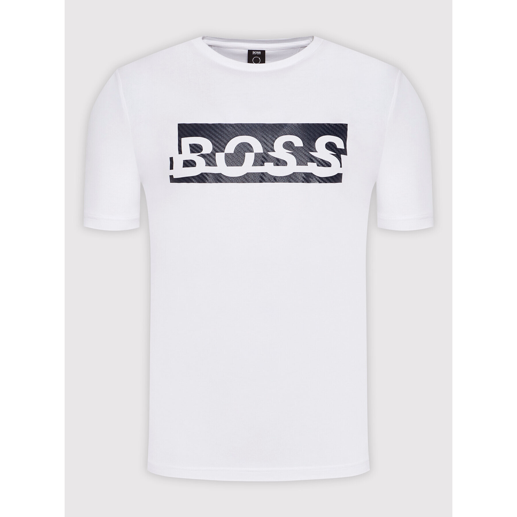 Boss Тишърт Tee 4 50452864 Бял Regular Fit - Pepit.bg