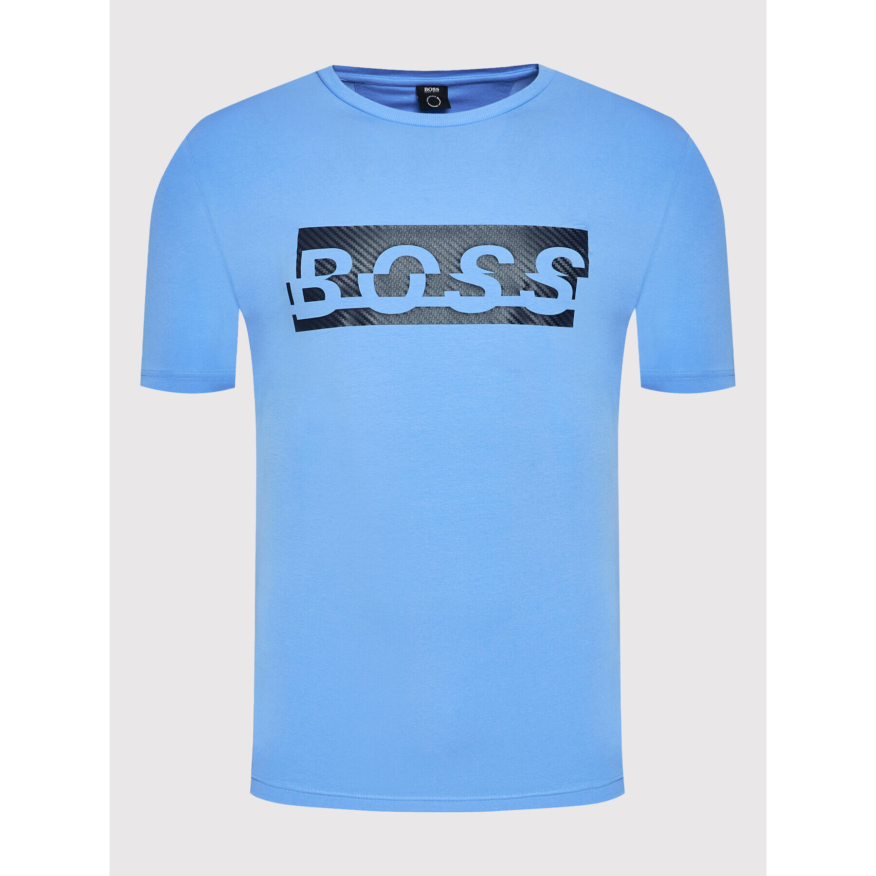 Boss Тишърт Tee 4 50452864 Син Regular Fit - Pepit.bg