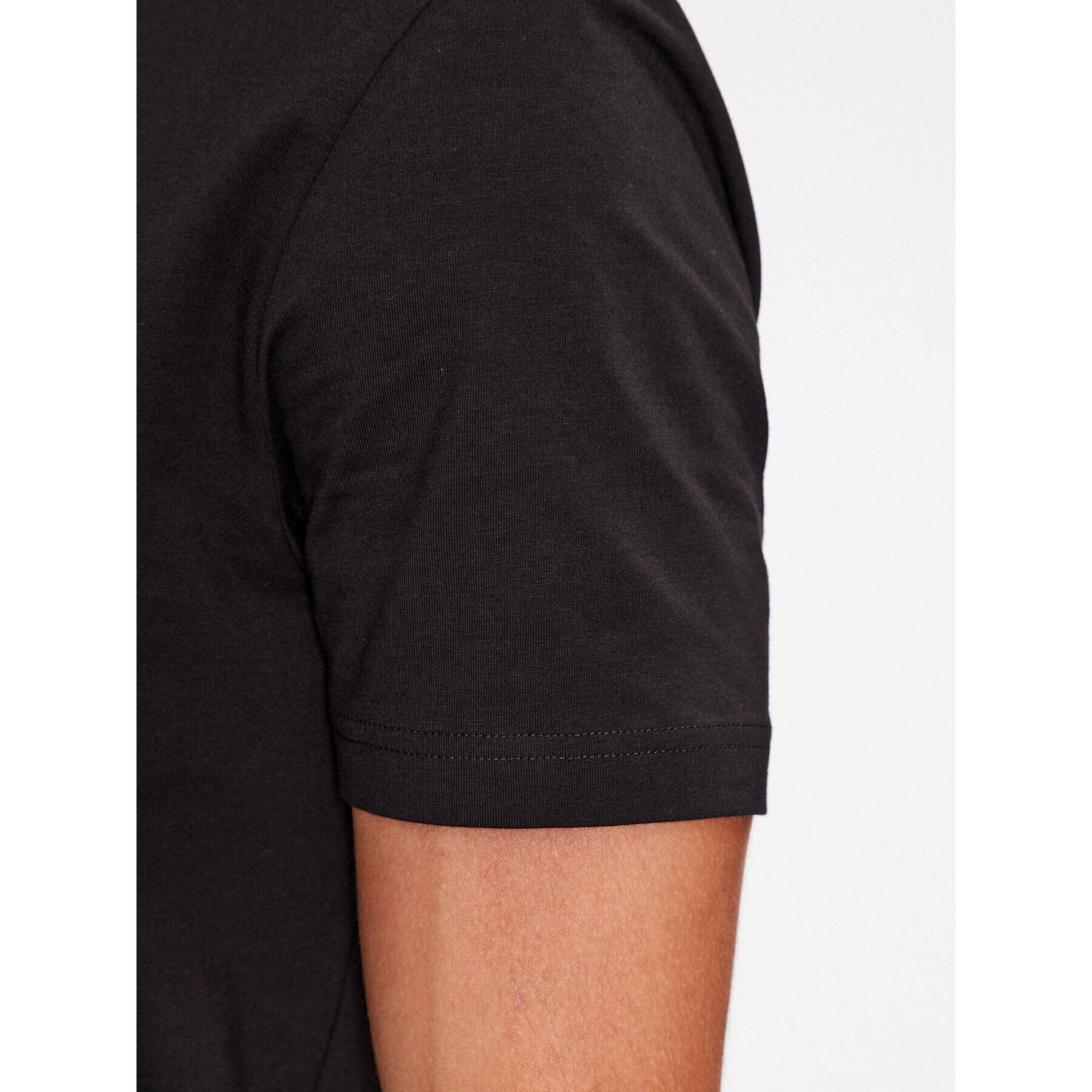 Boss Тишърт Tee 4 50501235 Черен Regular Fit - Pepit.bg
