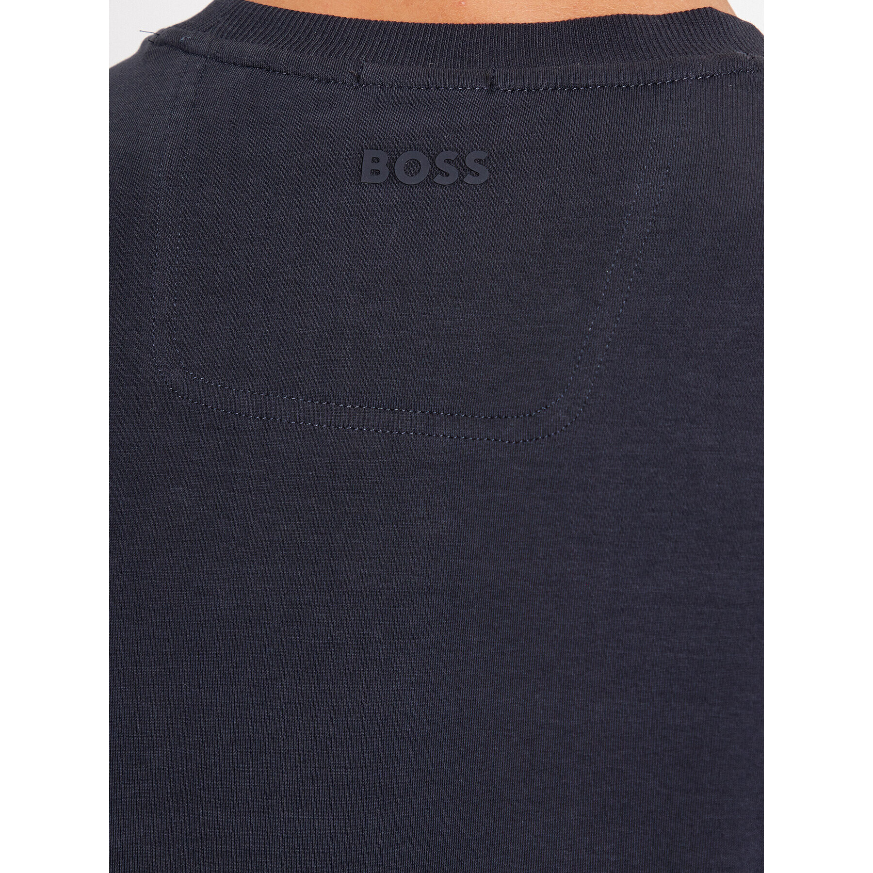 Boss Тишърт Tee 4 50501235 Тъмносин Regular Fit - Pepit.bg