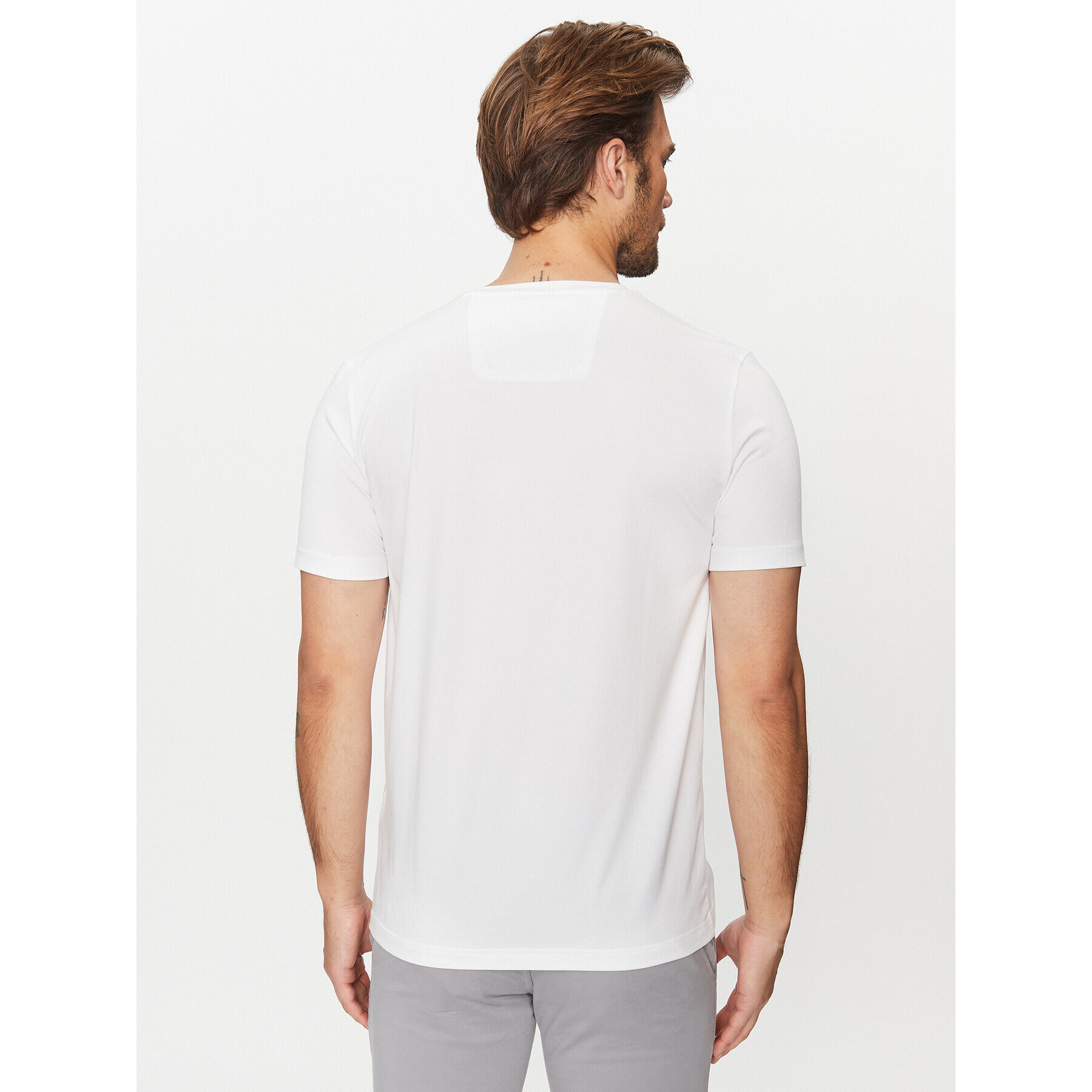 Boss Тишърт Tee 5 50507029 Бял Regular Fit - Pepit.bg