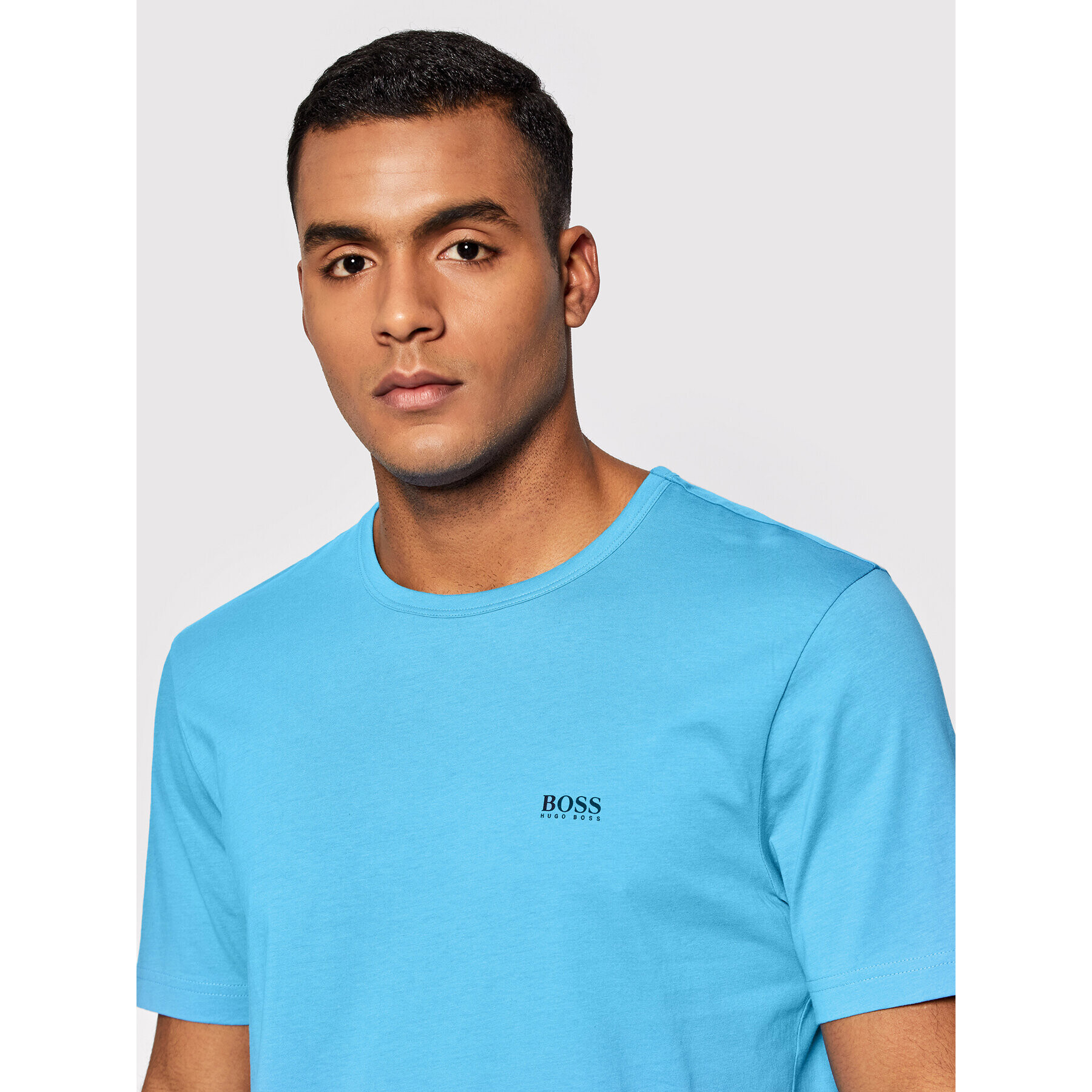 Boss Тишърт Tee 50245195 Син Regular Fit - Pepit.bg