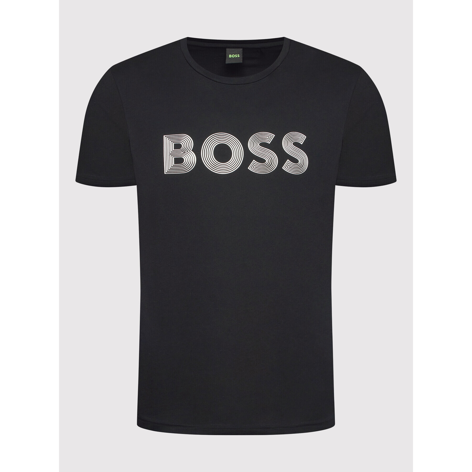 Boss Тишърт Tee 6 50466608 Черен Regular Fit - Pepit.bg