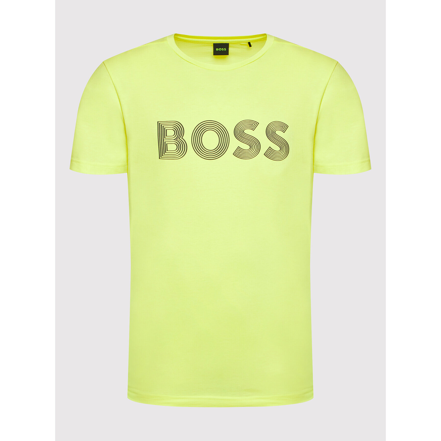 Boss Тишърт Tee 6 50466608 Жълт Regular Fit - Pepit.bg