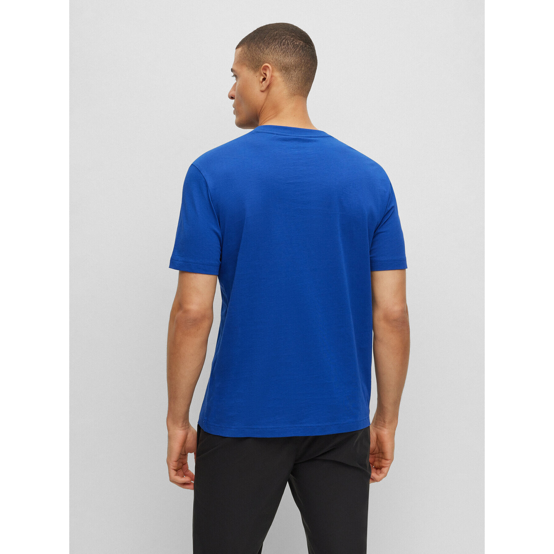 Boss Тишърт Tee 7 50499973 Син Regular Fit - Pepit.bg