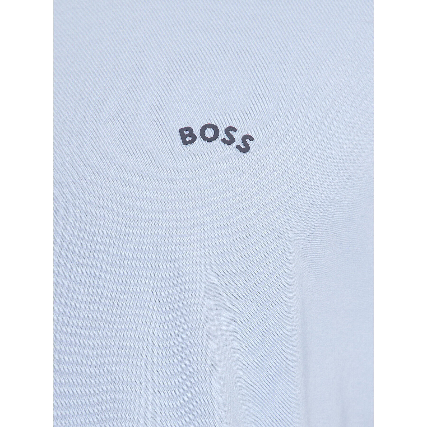 Boss Тишърт Tee Curved 50469062 Син Regular Fit - Pepit.bg