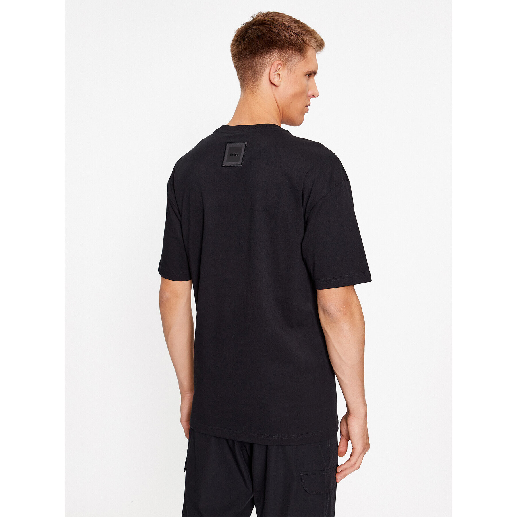 Boss Тишърт Tee Lotus 50501232 Черен Regular Fit - Pepit.bg