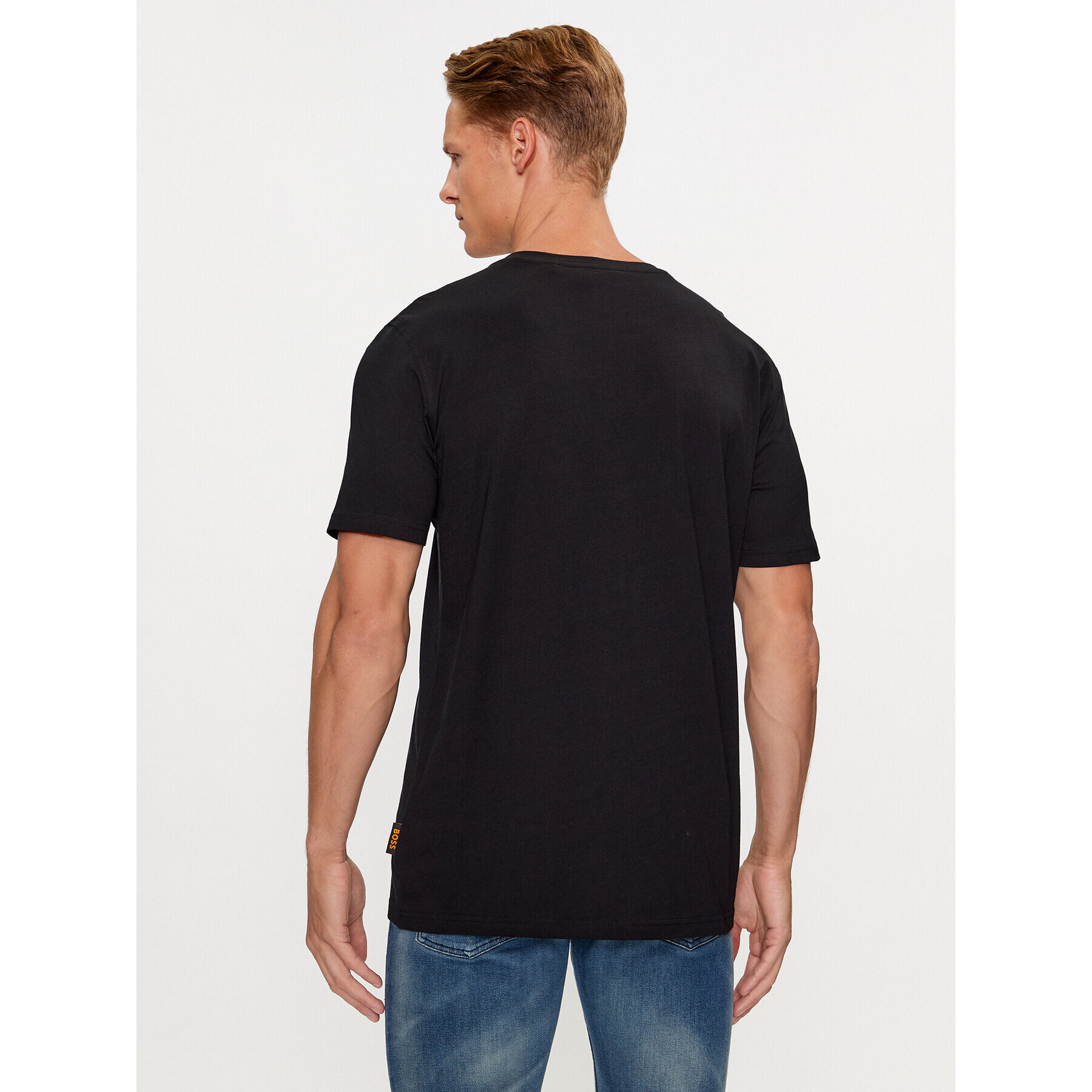 Boss Тишърт Tee3055 50495700 Черен Regular Fit - Pepit.bg