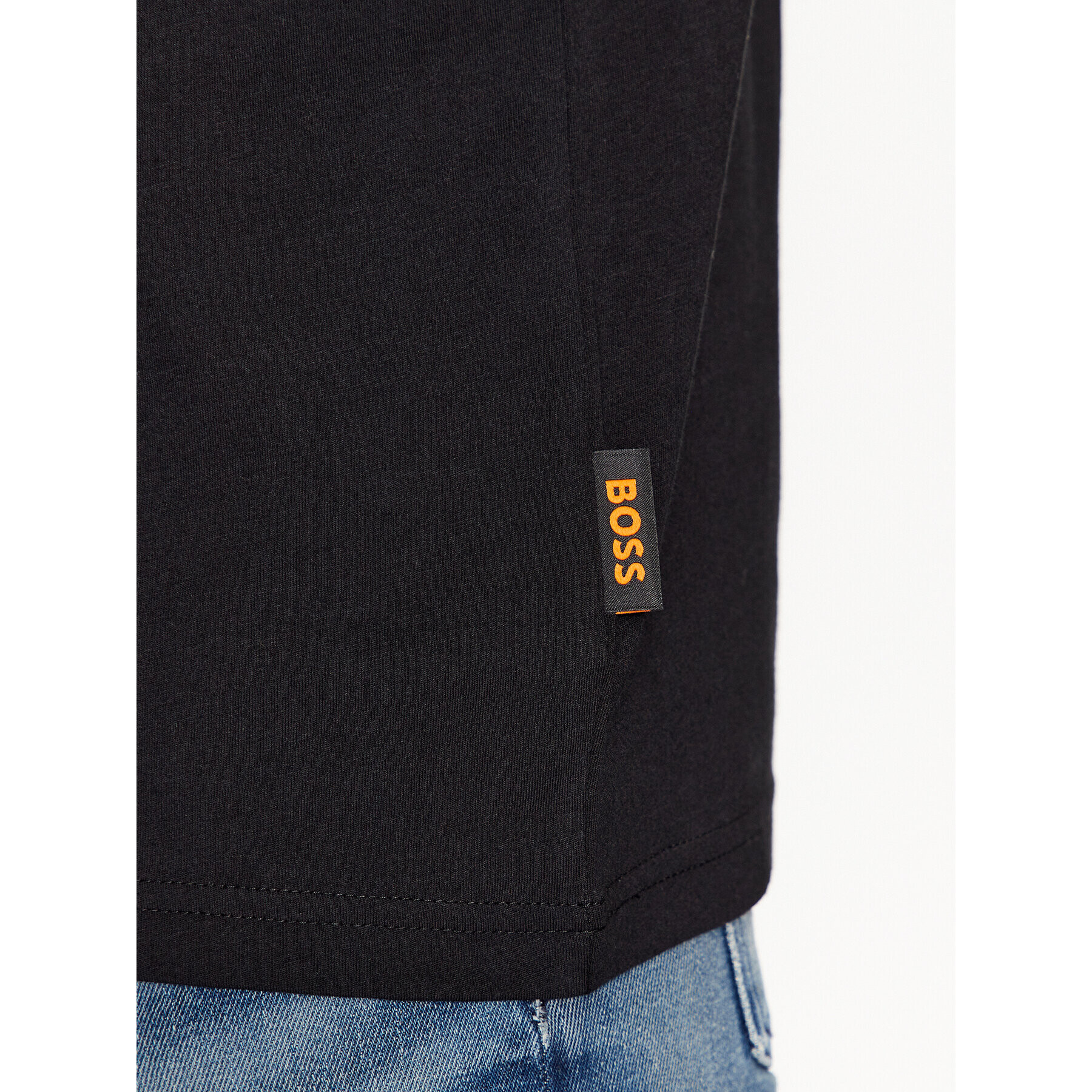 Boss Тишърт Tee3055 50495700 Черен Regular Fit - Pepit.bg