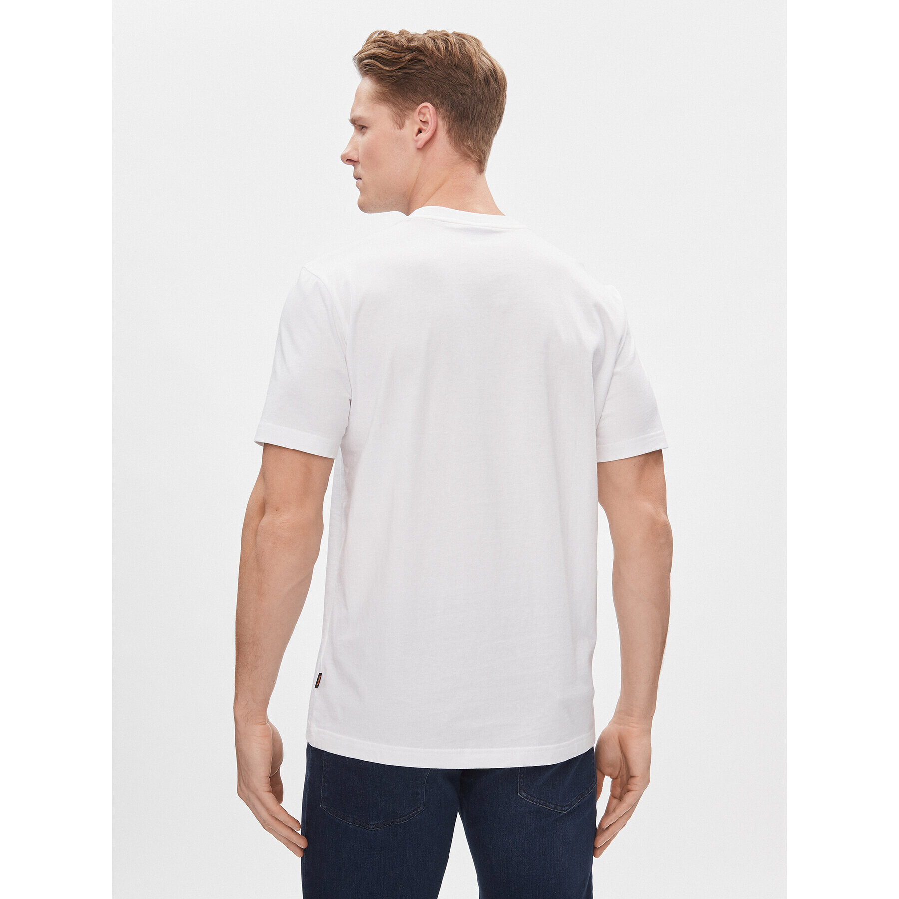 Boss Тишърт Teeheavy 50510009 Бежов Regular Fit - Pepit.bg
