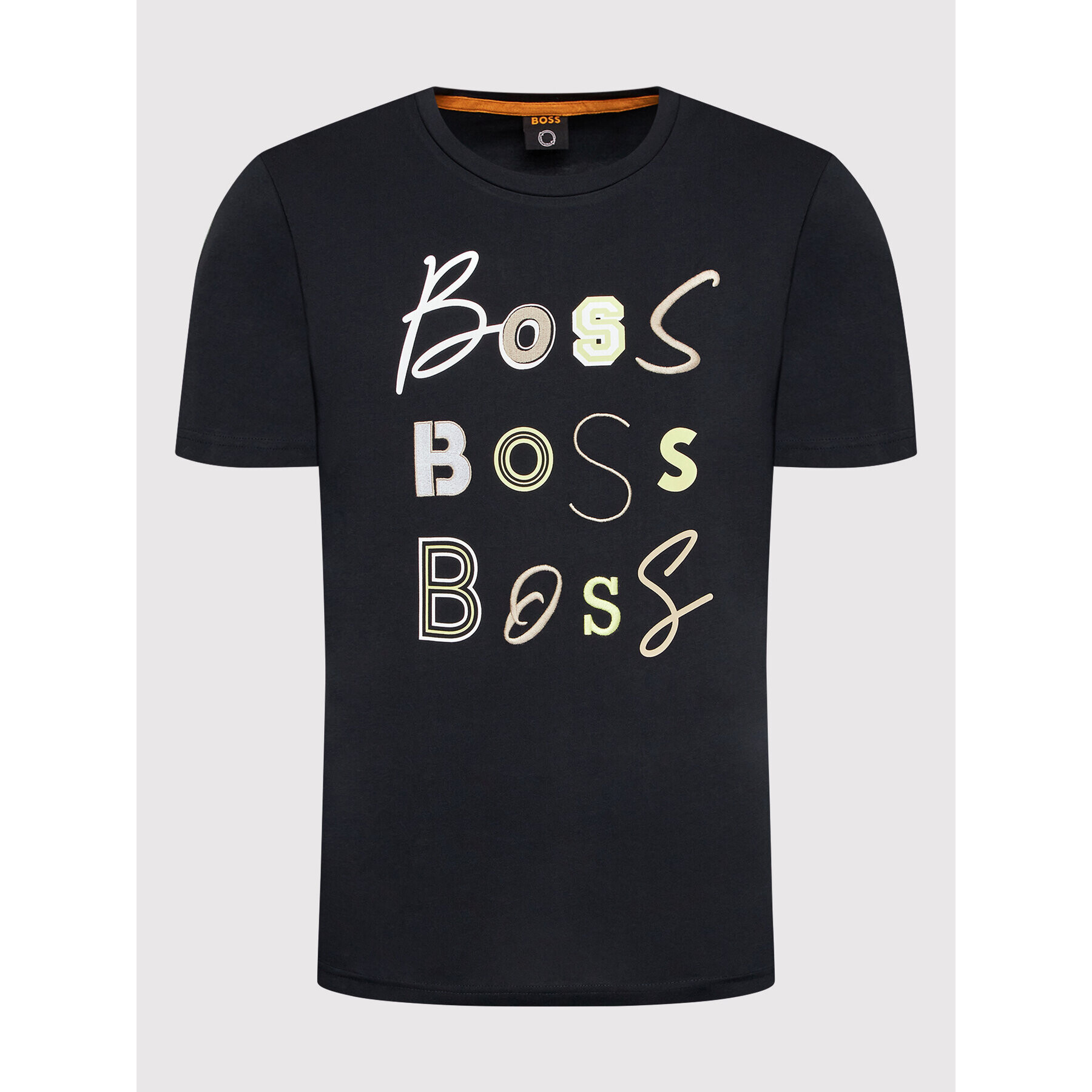 Boss Тишърт Teelogofun 50473066 Тъмносин Loose Fit - Pepit.bg