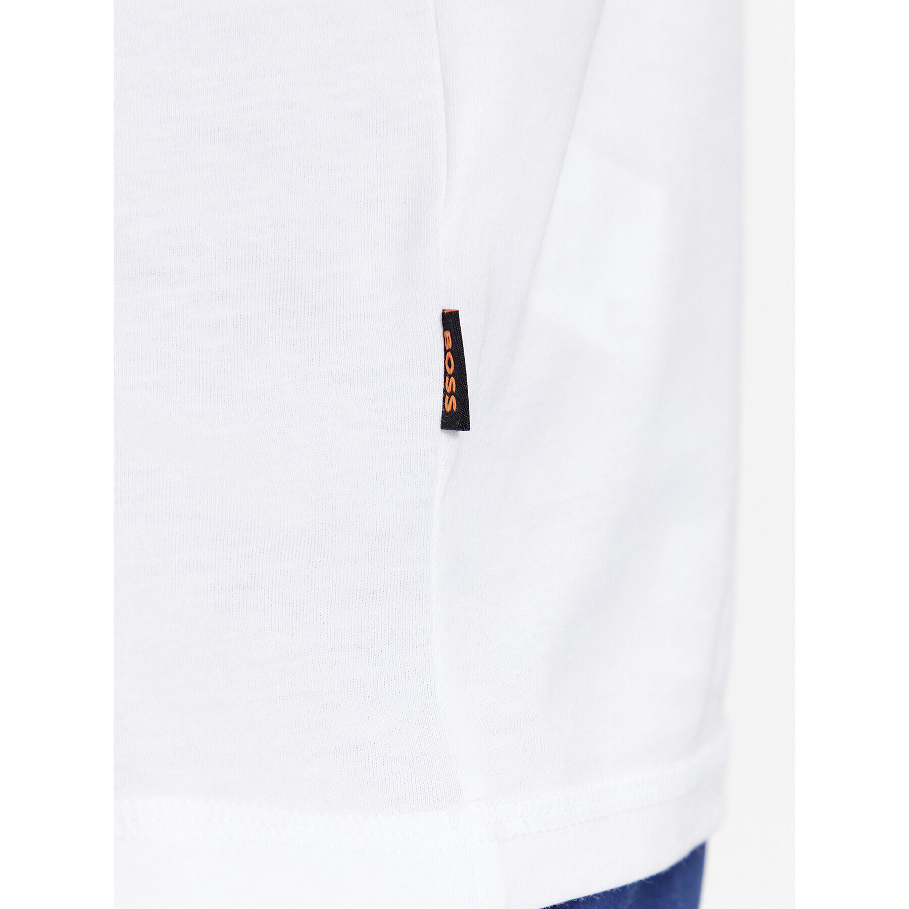 Boss Тишърт Temessage 50503552 Бял Relaxed Fit - Pepit.bg