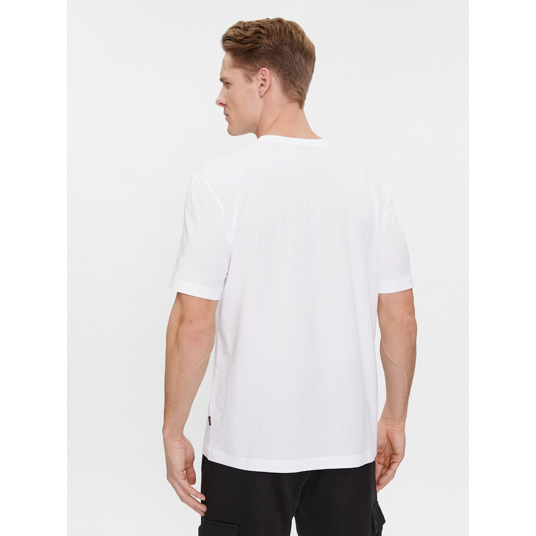 Boss Тишърт Teemushroom 50509892 Бял Regular Fit - Pepit.bg