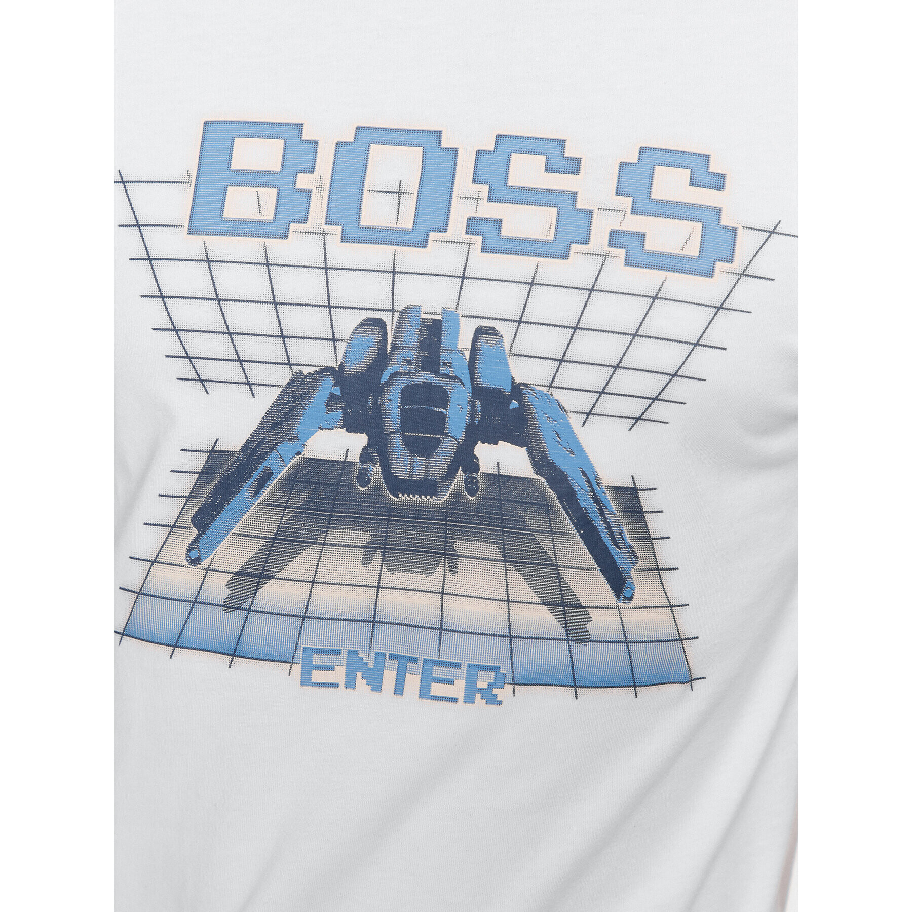 Boss Тишърт Teenter 50503551 Бежов Regular Fit - Pepit.bg