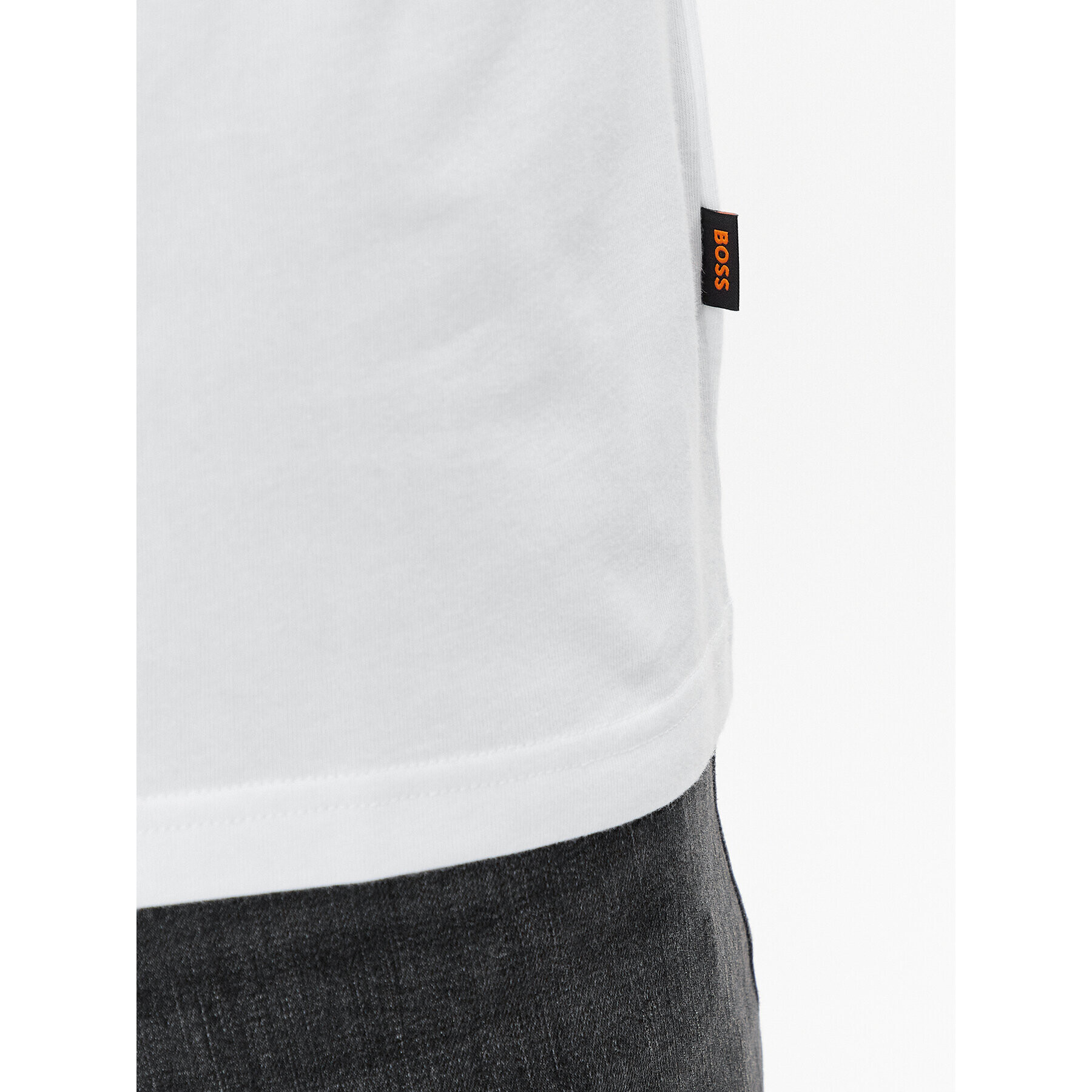 Boss Тишърт Teenter 50503551 Бежов Regular Fit - Pepit.bg