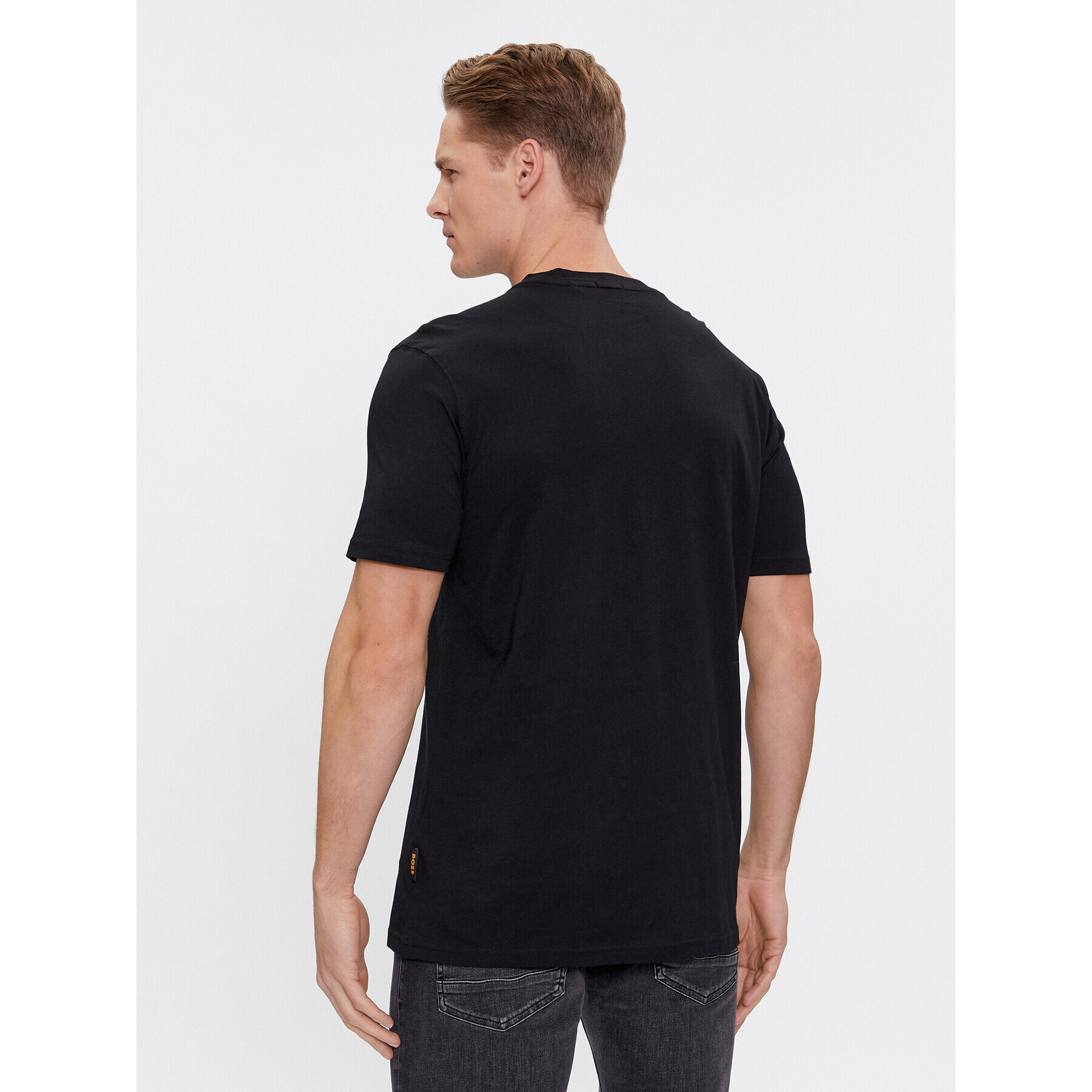 Boss Тишърт Teerete 50495719 Черен Regular Fit - Pepit.bg