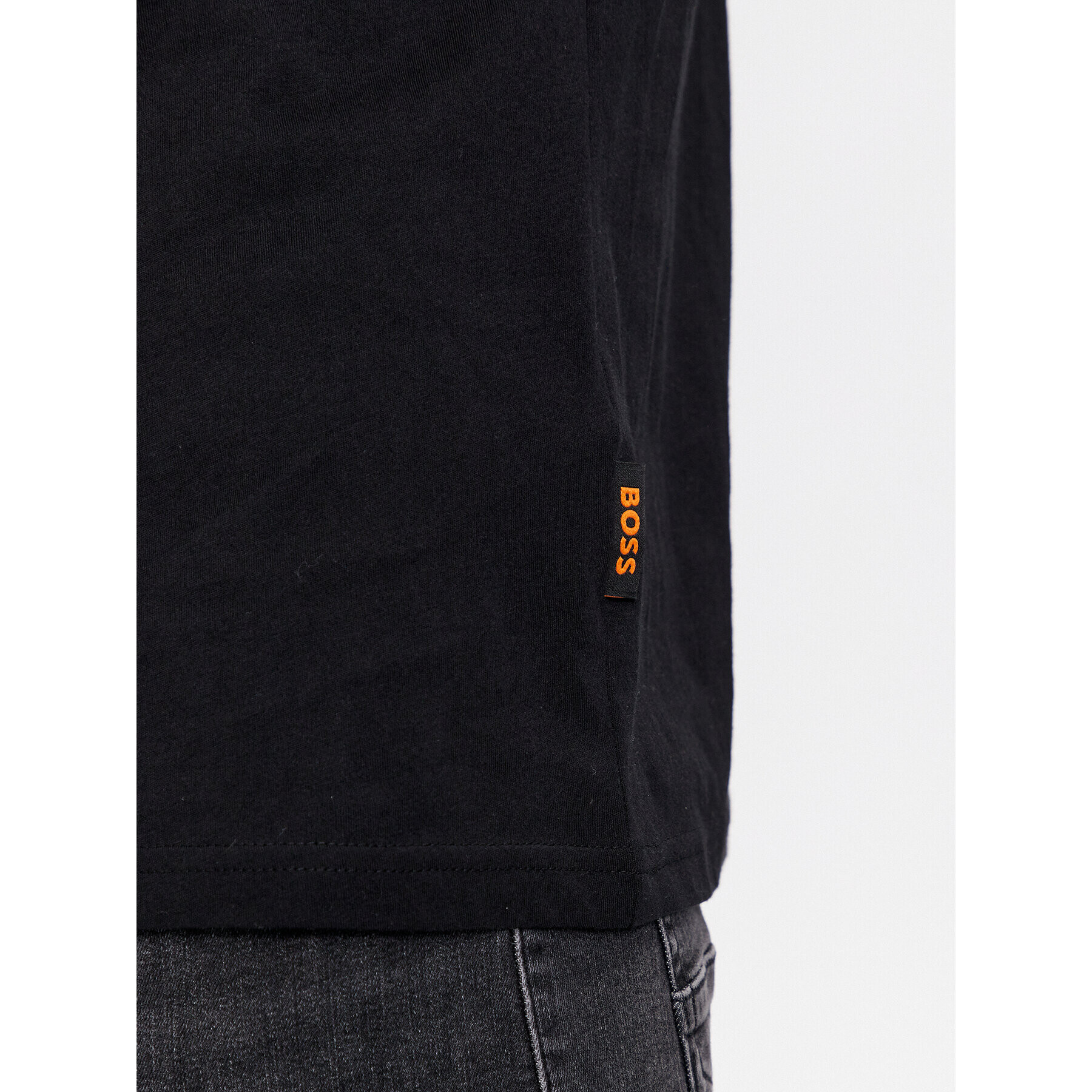 Boss Тишърт Teerete 50495719 Черен Regular Fit - Pepit.bg