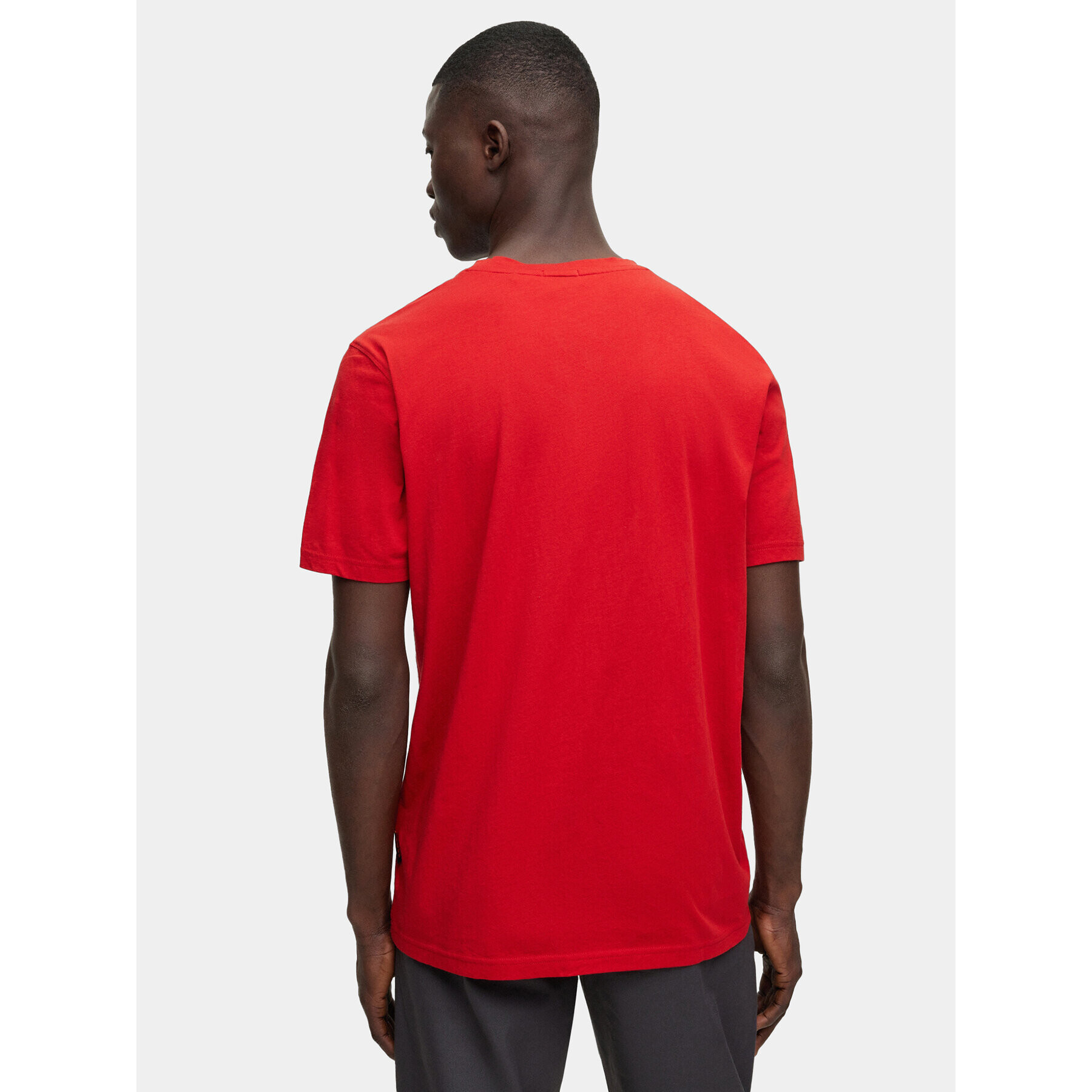 Boss Тишърт TeeRete 50495719 Червен Regular Fit - Pepit.bg