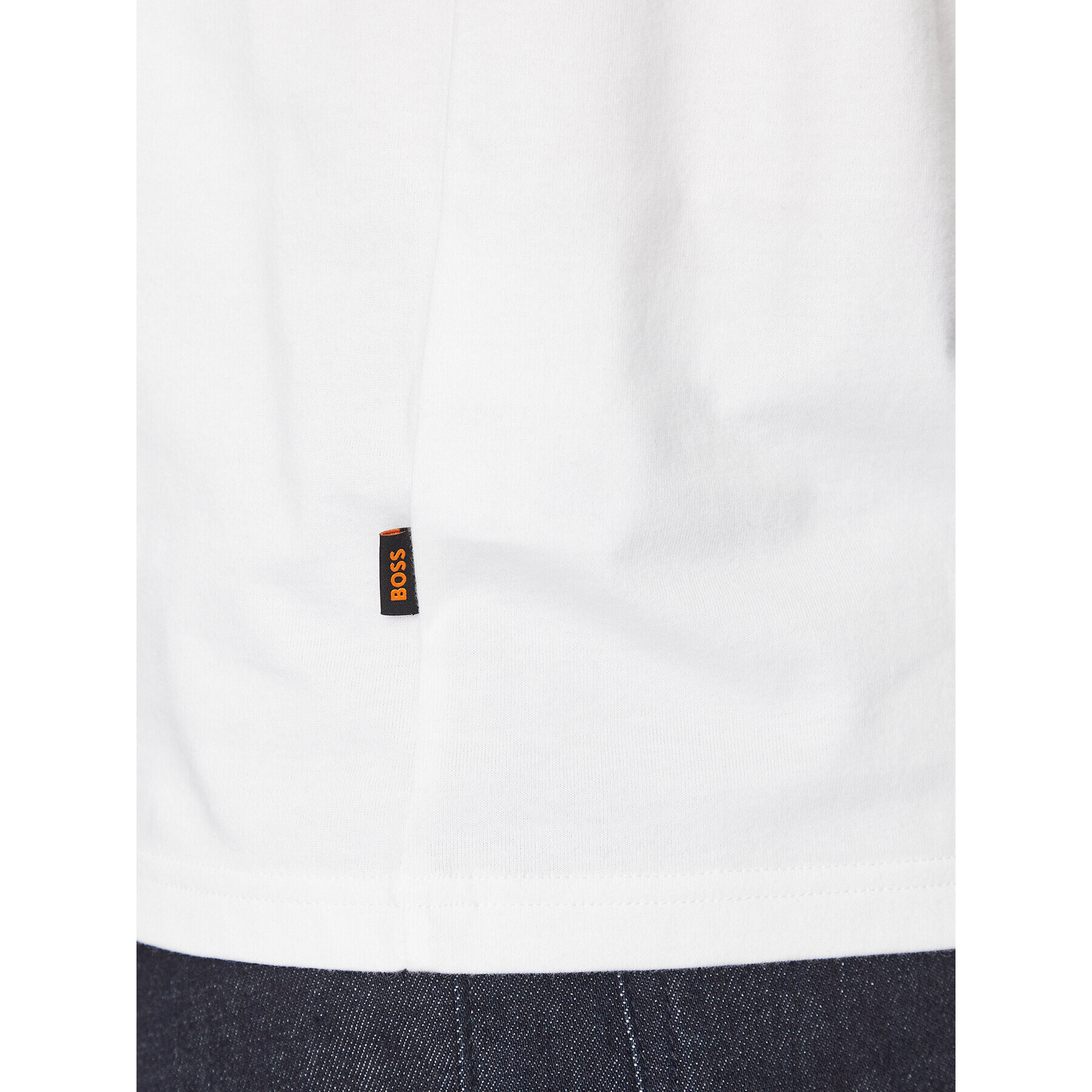 Boss Тишърт Tefragile 50503535 Бял Regular Fit - Pepit.bg