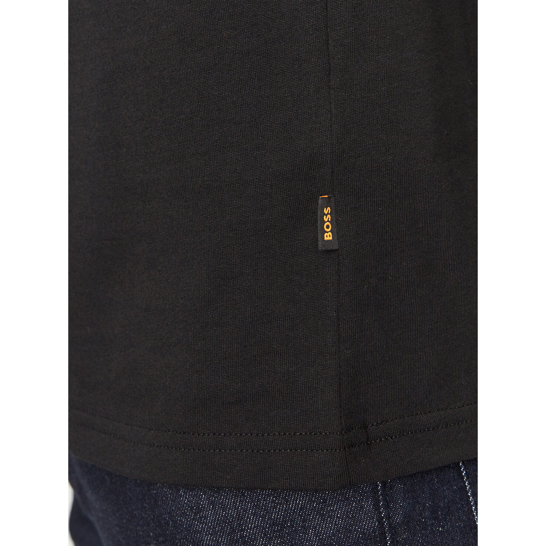 Boss Тишърт Tefragile 50503535 Черен Regular Fit - Pepit.bg