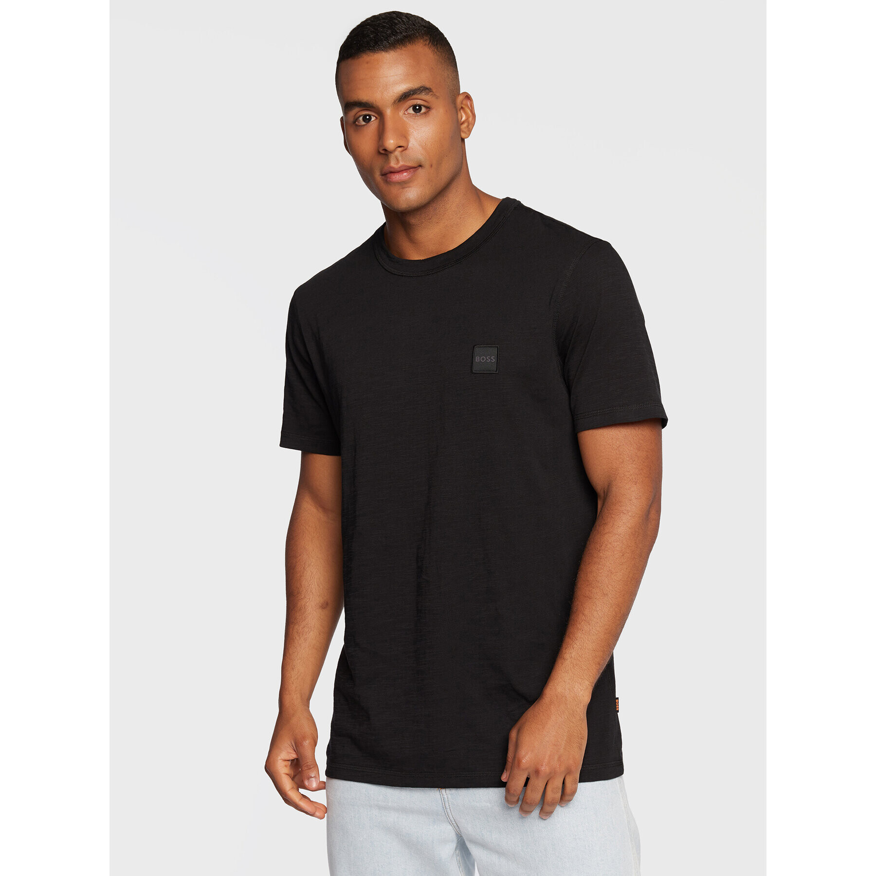 Boss Тишърт Tegood 50478771 Черен Regular Fit - Pepit.bg