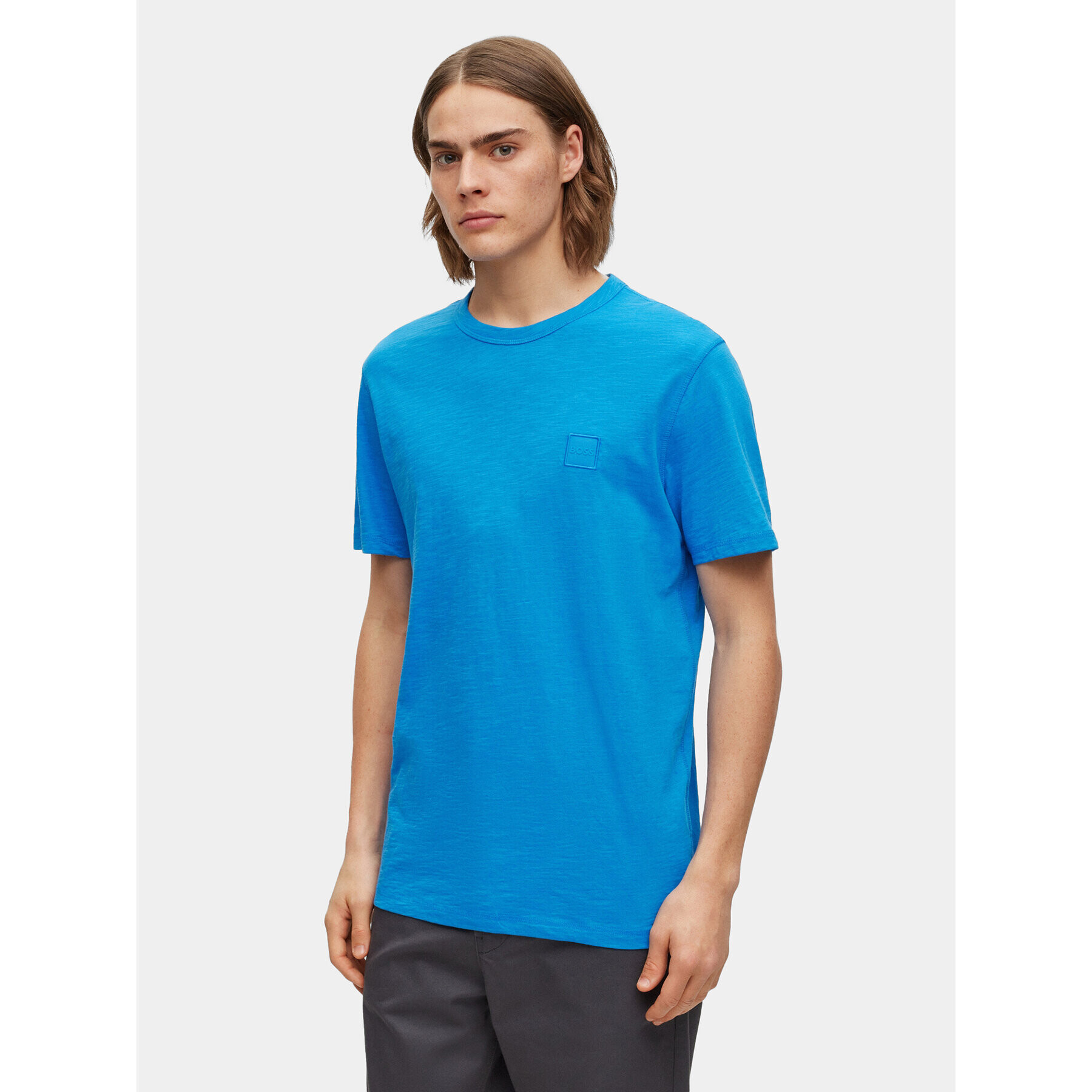 Boss Тишърт Tegood 50478771 Син Regular Fit - Pepit.bg