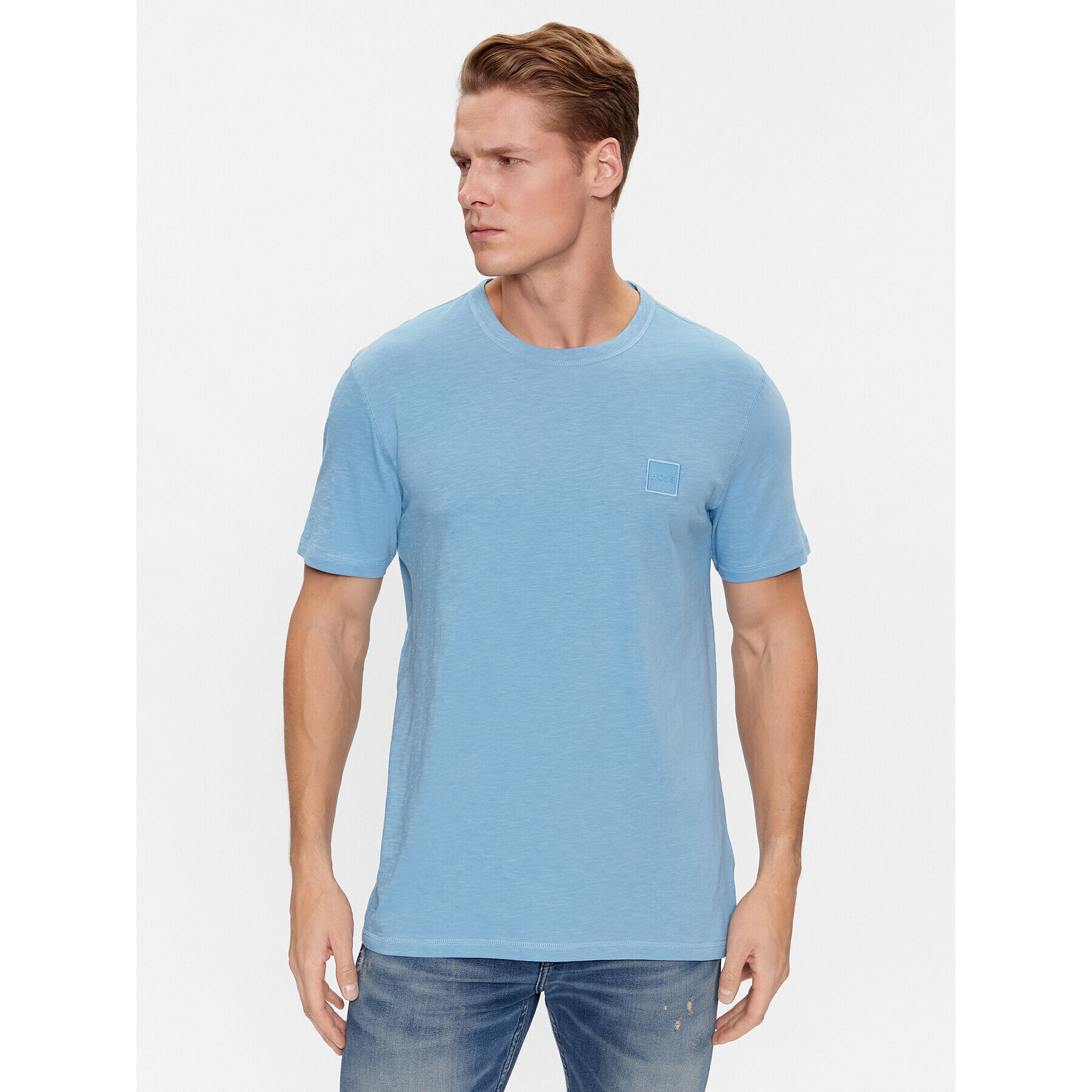 Boss Тишърт Tegood 50478771 Син Regular Fit - Pepit.bg