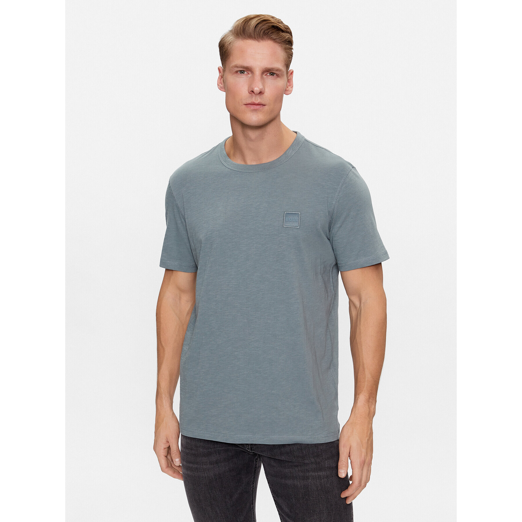 Boss Тишърт Tegood 50478771 Зелен Regular Fit - Pepit.bg