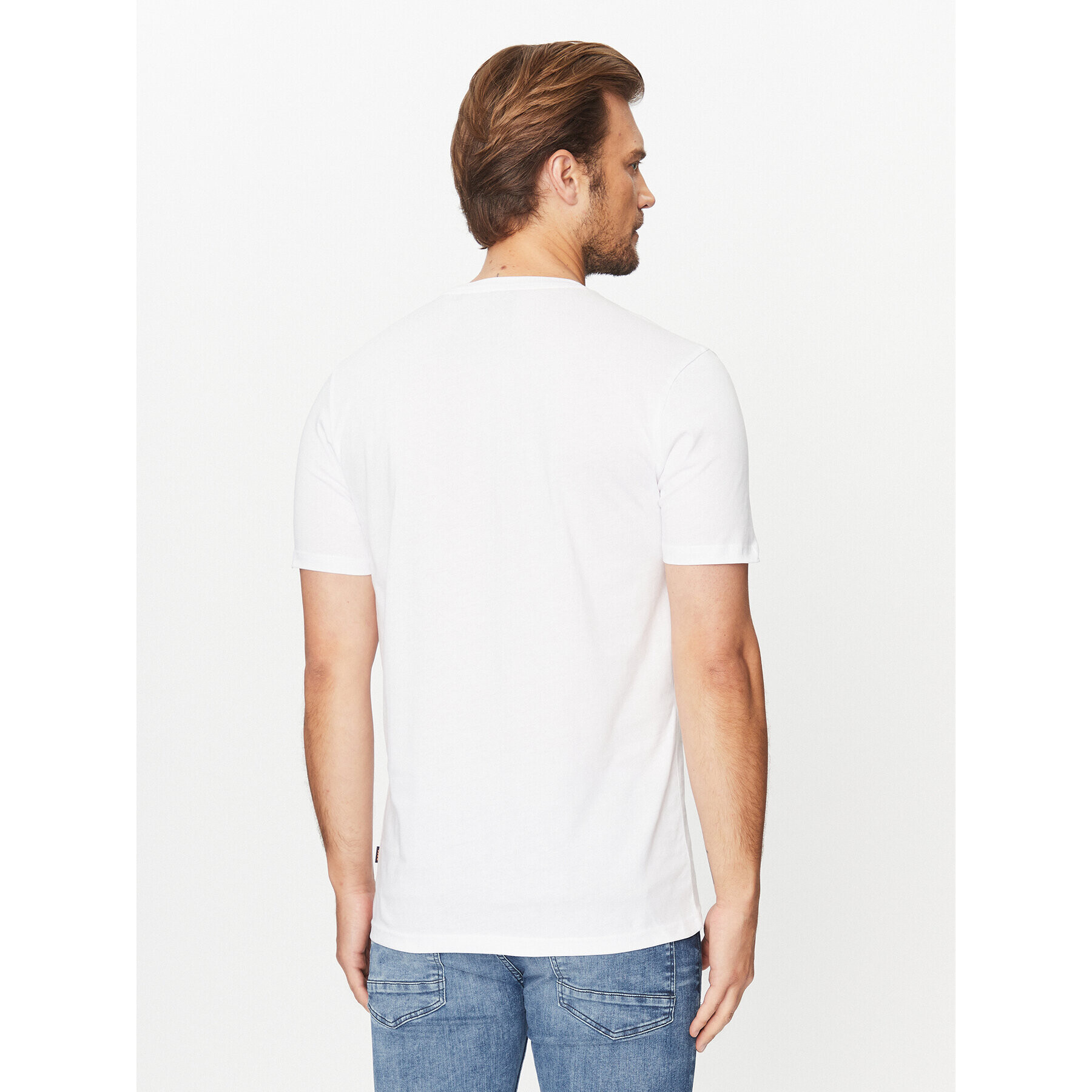 Boss Тишърт Terassic 50510376 Бял Regular Fit - Pepit.bg