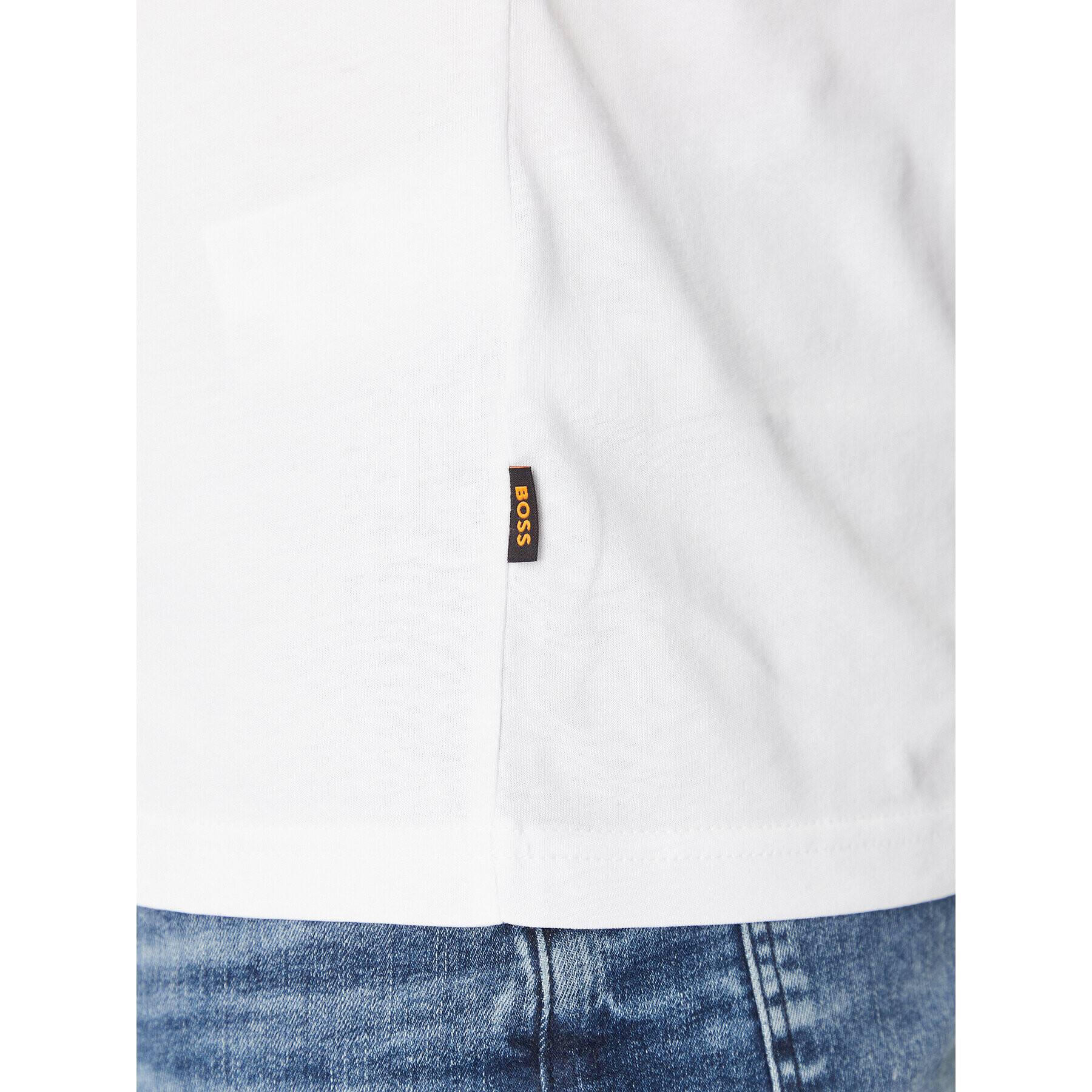 Boss Тишърт Terassic 50510376 Бял Regular Fit - Pepit.bg