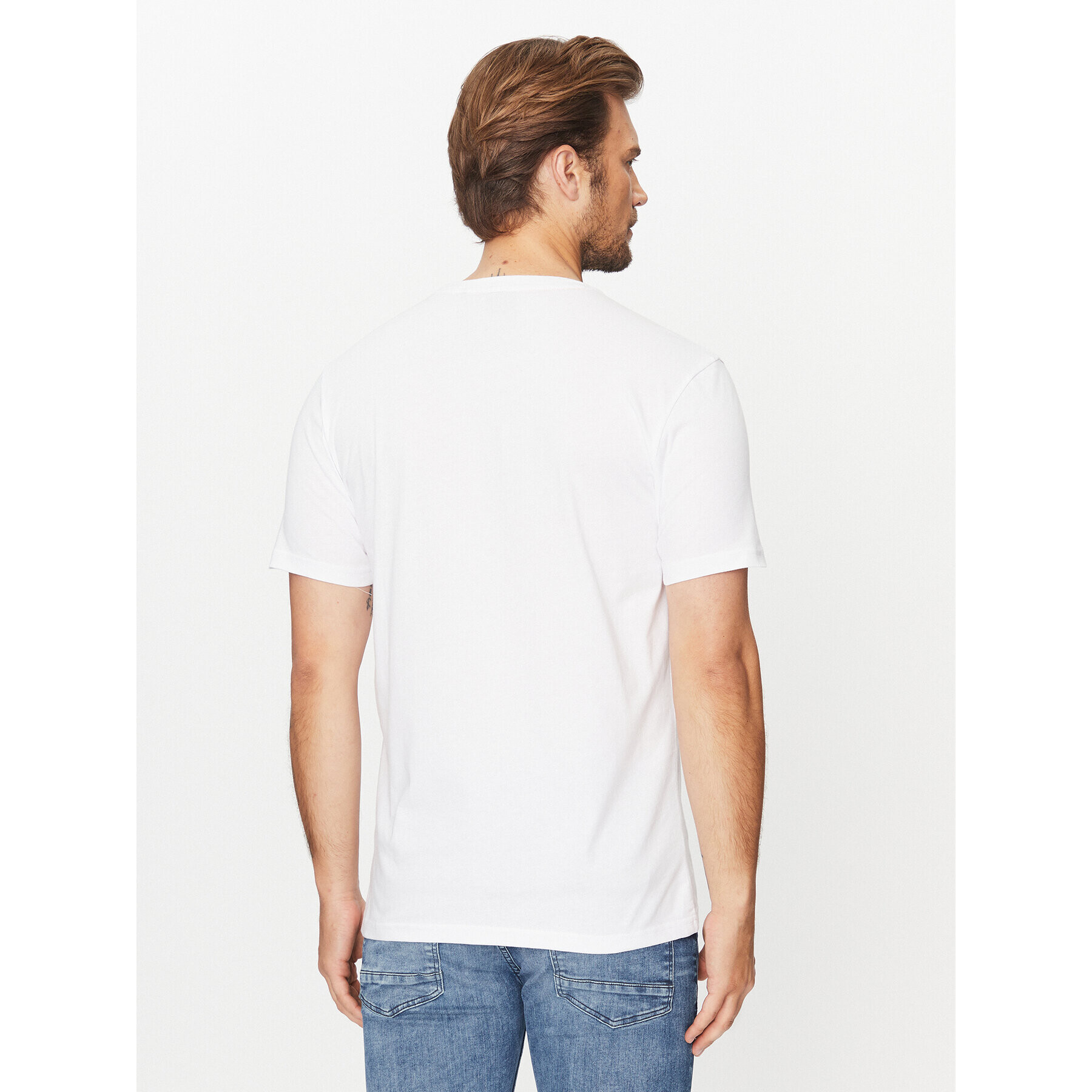 Boss Тишърт Terassic 50510376 Бял Regular Fit - Pepit.bg