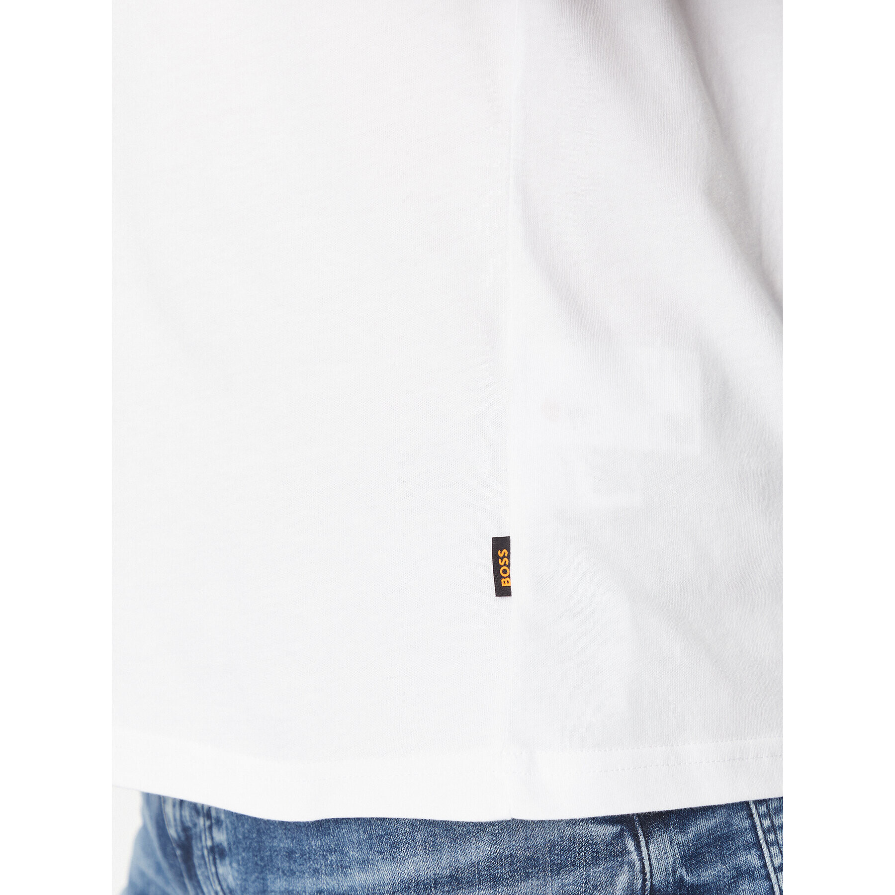 Boss Тишърт Terassic 50510376 Бял Regular Fit - Pepit.bg