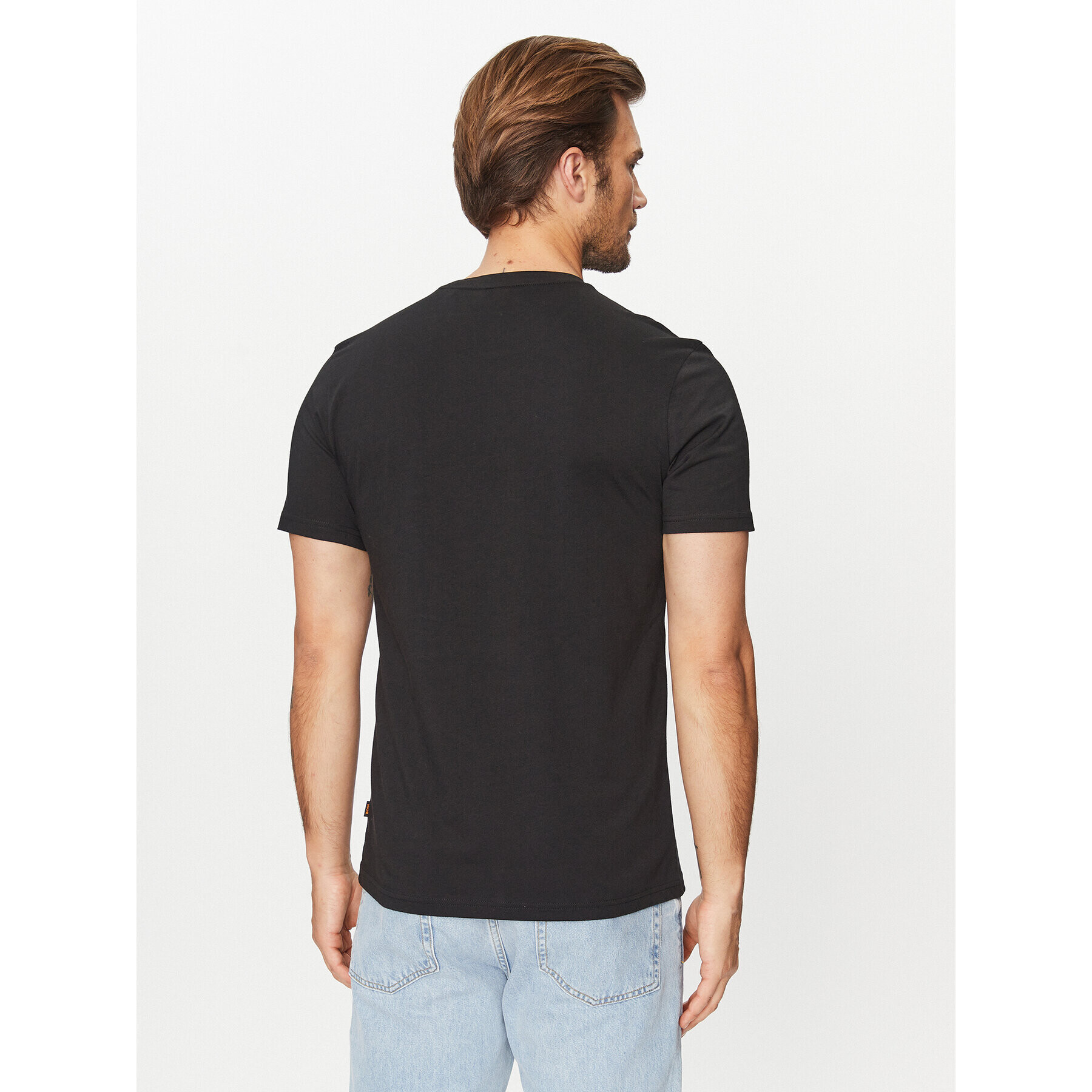 Boss Тишърт Terassic 50510376 Черен Regular Fit - Pepit.bg