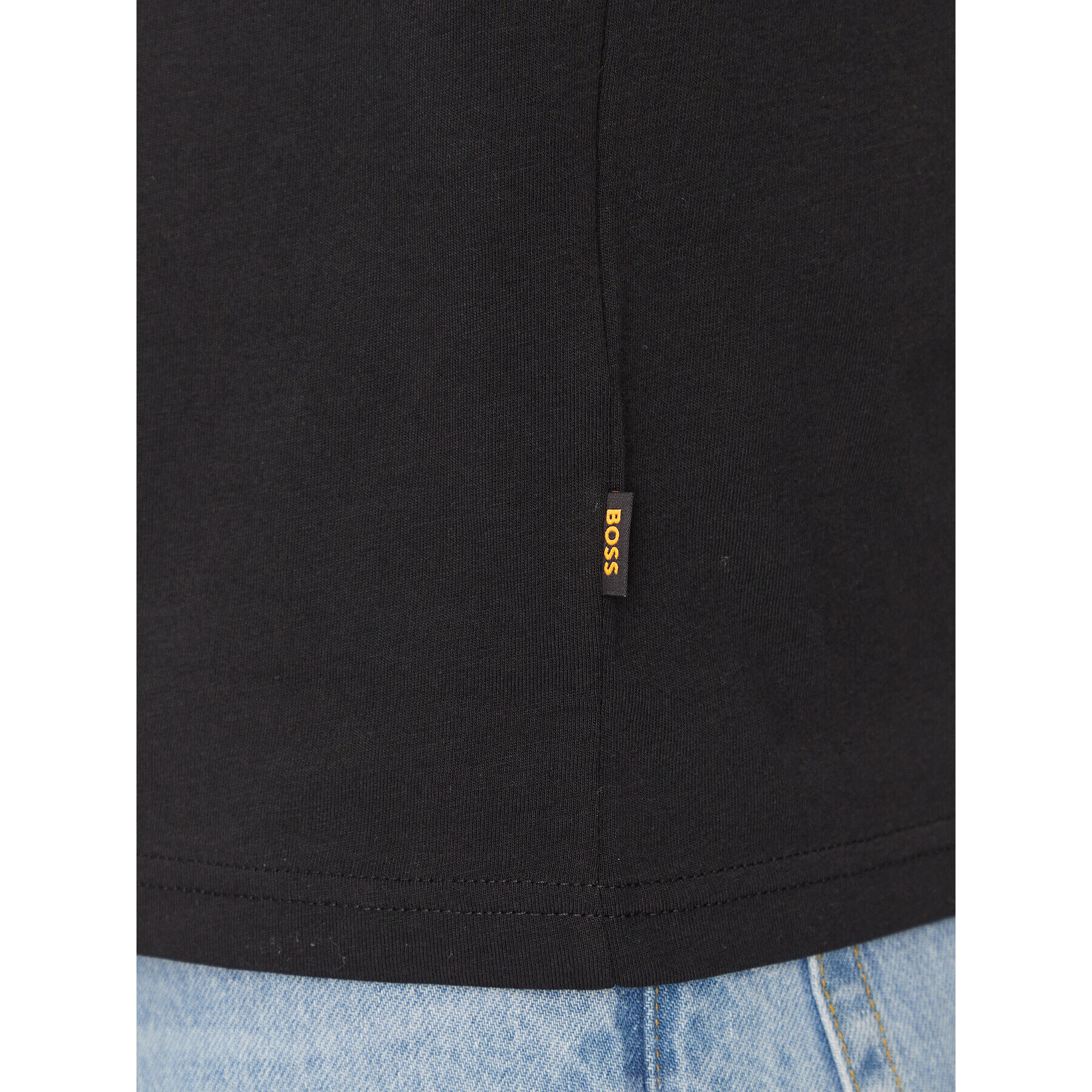 Boss Тишърт Terassic 50510376 Черен Regular Fit - Pepit.bg