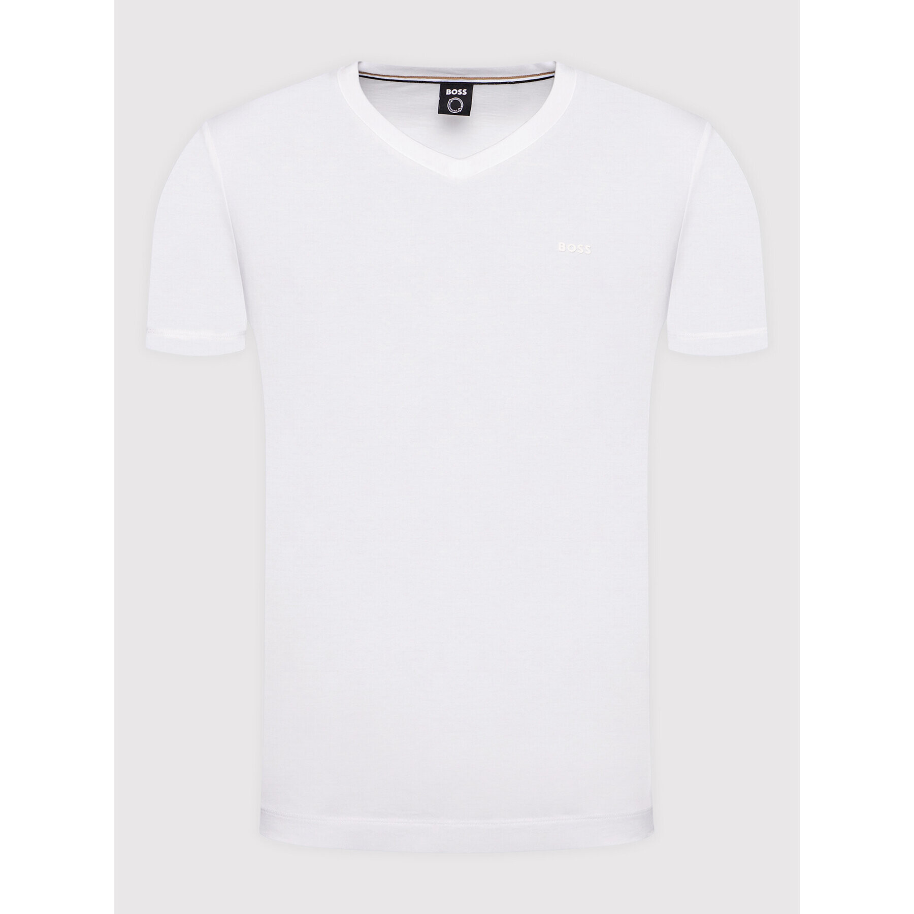 Boss Тишърт Terry 01 50468348 Бял Regular Fit - Pepit.bg