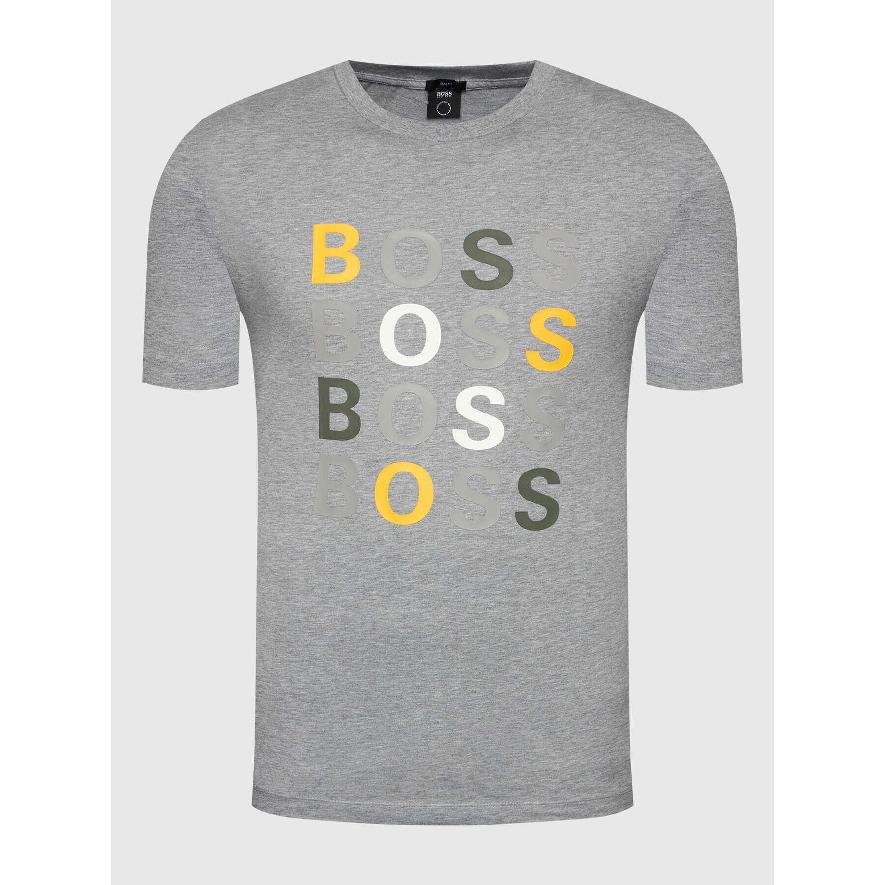 Boss Тишърт Tessler 171 50462552 Сив Slim Fit - Pepit.bg