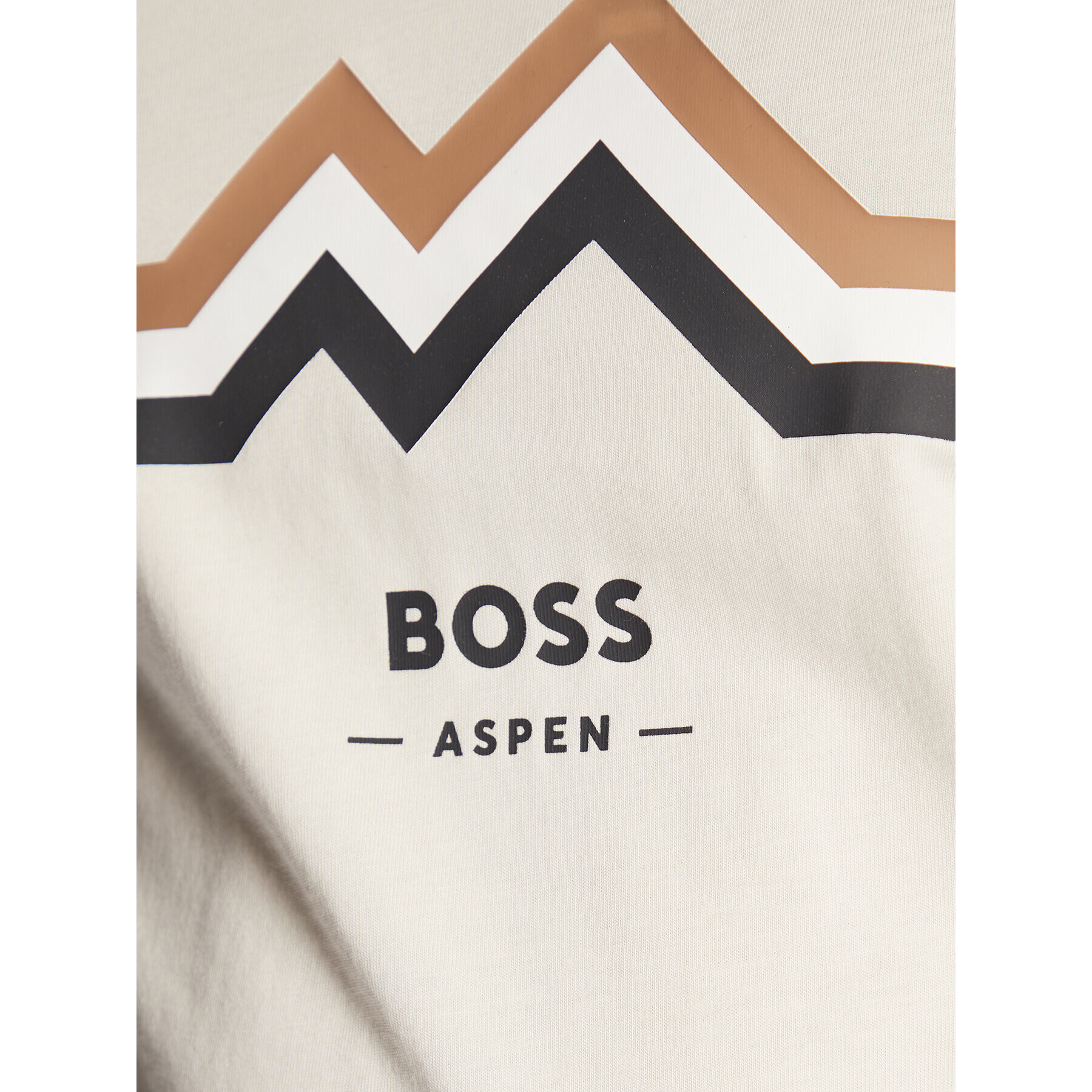 Boss Тишърт Tessler 178 50476792 Бежов Slim Fit - Pepit.bg